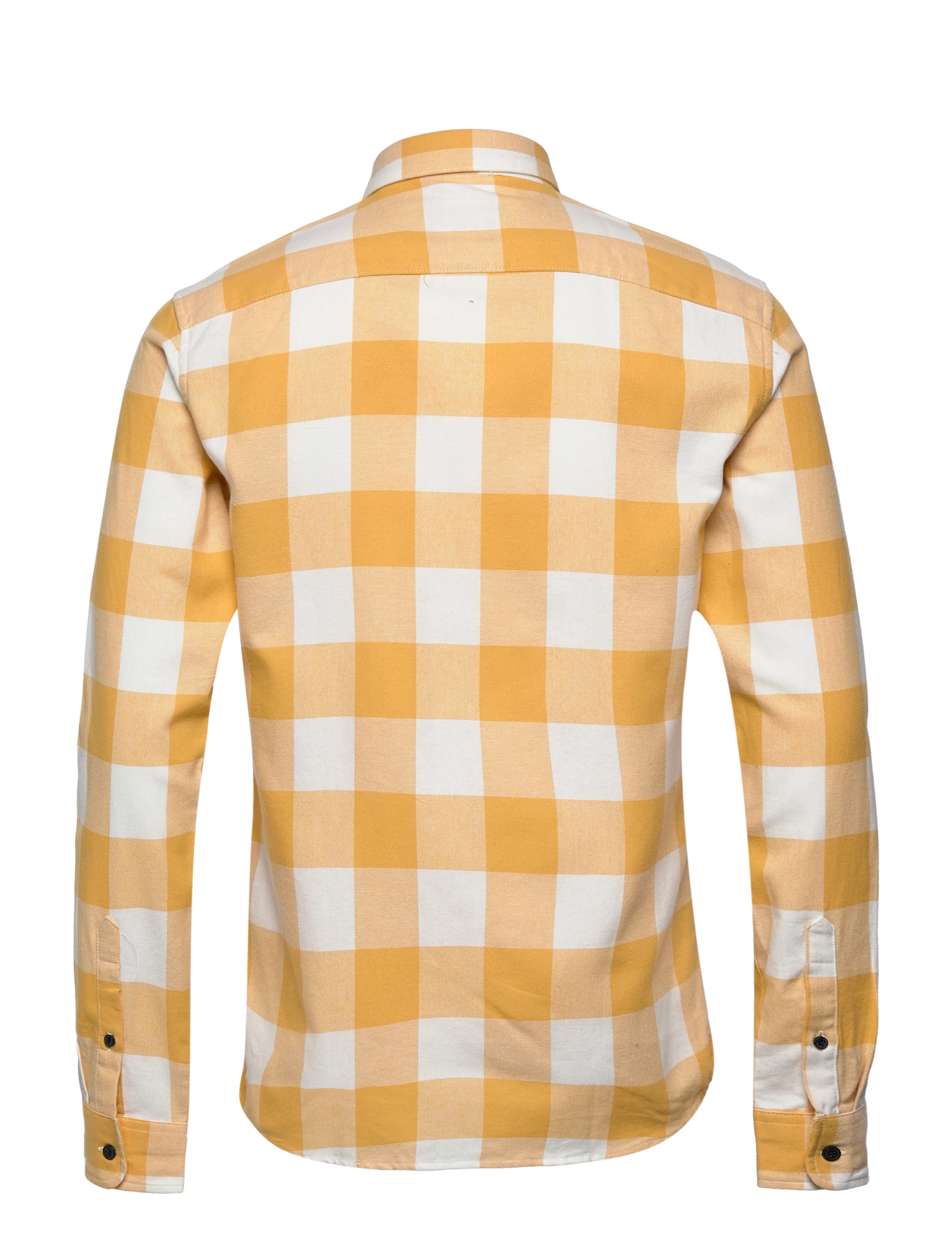 ONLY & SONS - ONSGUDMUND LS CHECKED SHIRT NOOS - laveste priser - ochre - 1