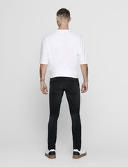 ONLY & SONS - ONSLOOM SLIM BLACK JOG 7451 PIM DNM NOOS - slim jeans - black - 3