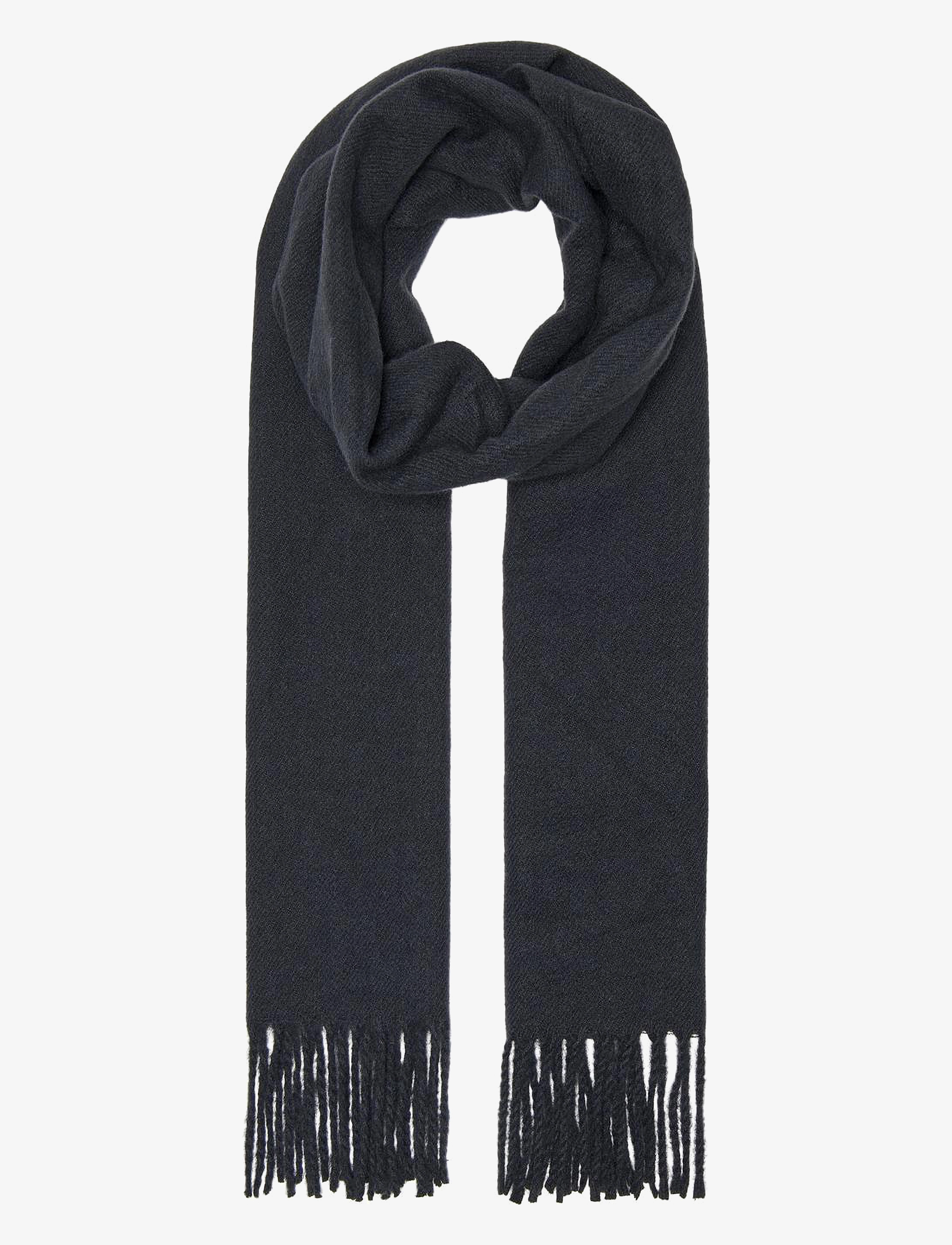 ONSCARLO WOOL SCARF NOOS - DARK NAVY