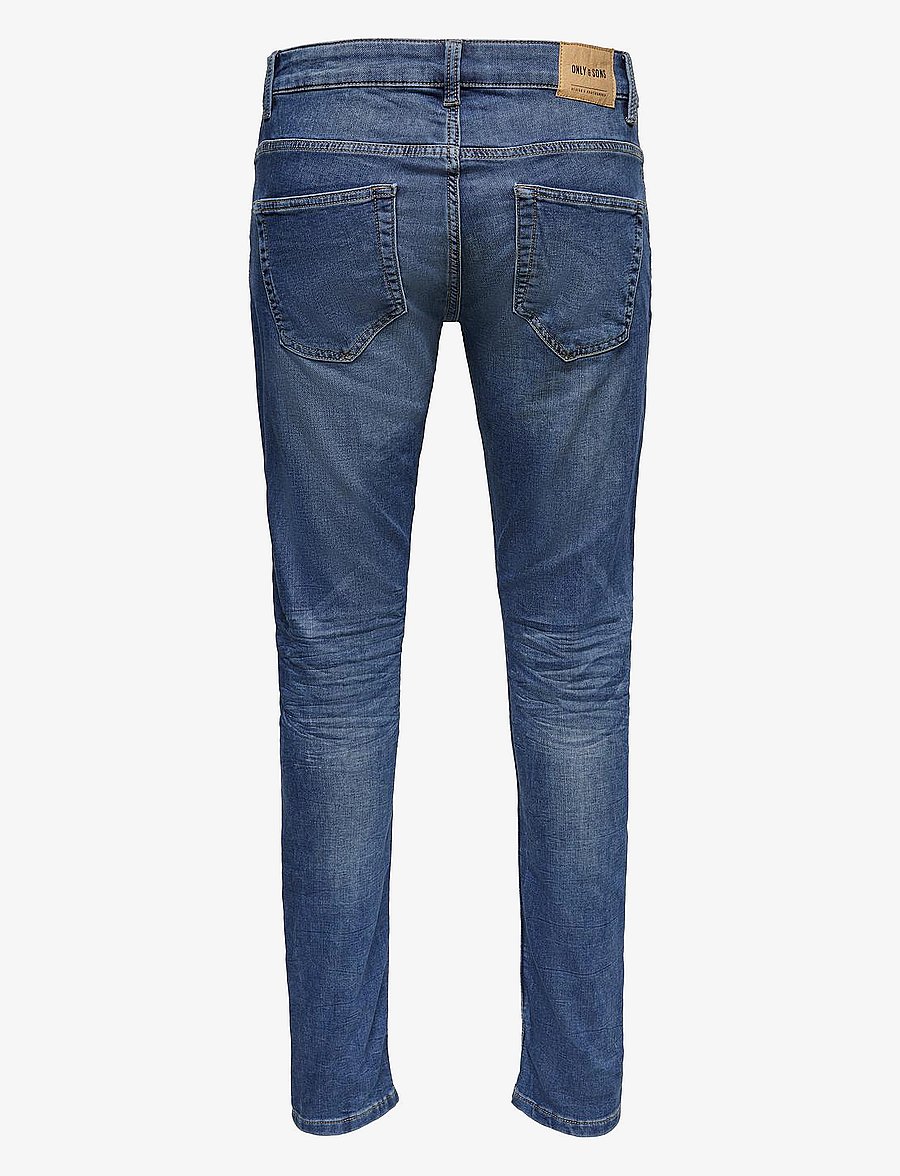 ONLY & SONS - ONSLOOM BLUE LIFE JOG PK 8472 - slim-fit jeans - blue denim - 2