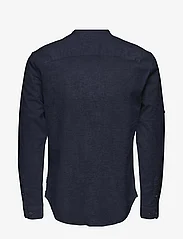 ONLY & SONS - ONSCAIDEN LS HALFPLACKT LINEN SHIRT NOOS - lowest prices - night sky - 1