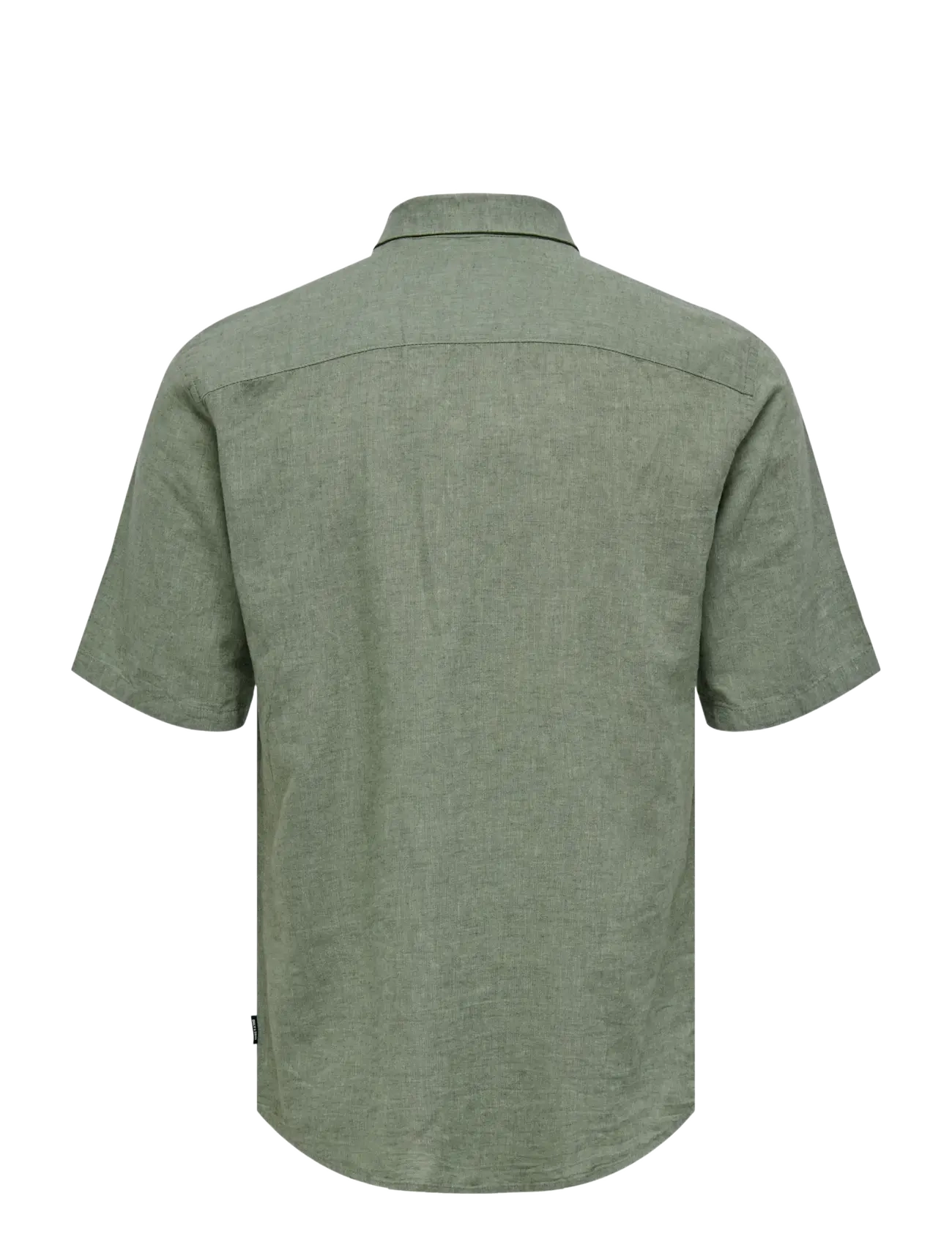 ONLY & SONS - ONSCAIDEN LIFE SS SOLID LINEN BLEND NOOS - linased särgid - swamp - 2