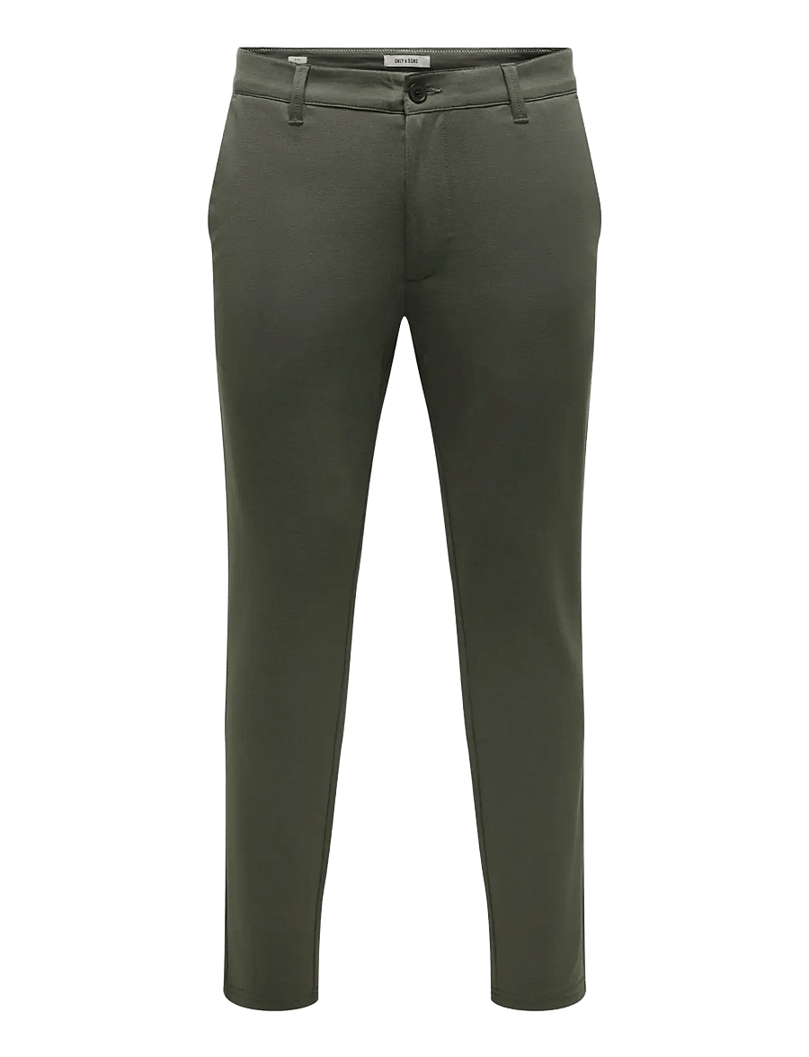 ONLY & SONS - ONSMARK SLIM GW 0209 PANT NOOS - vabaaja püksid - beluga - 1