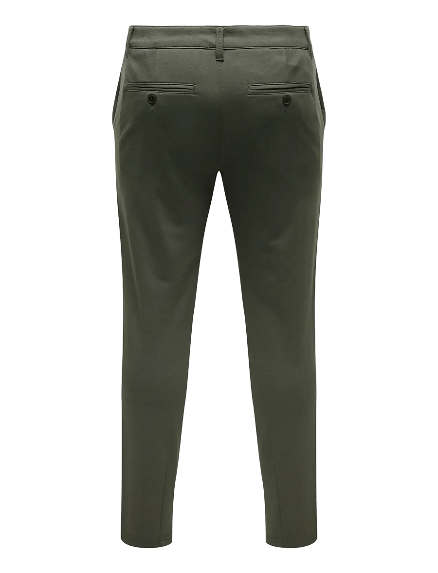ONLY & SONS - ONSMARK SLIM GW 0209 PANT NOOS - vabaaja püksid - beluga - 2