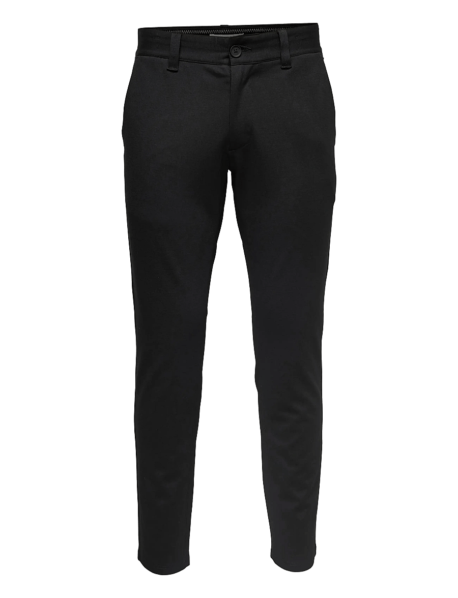 ONLY & SONS - ONSMARK SLIM GW 0209 PANT NOOS - casual broeken - black - 1