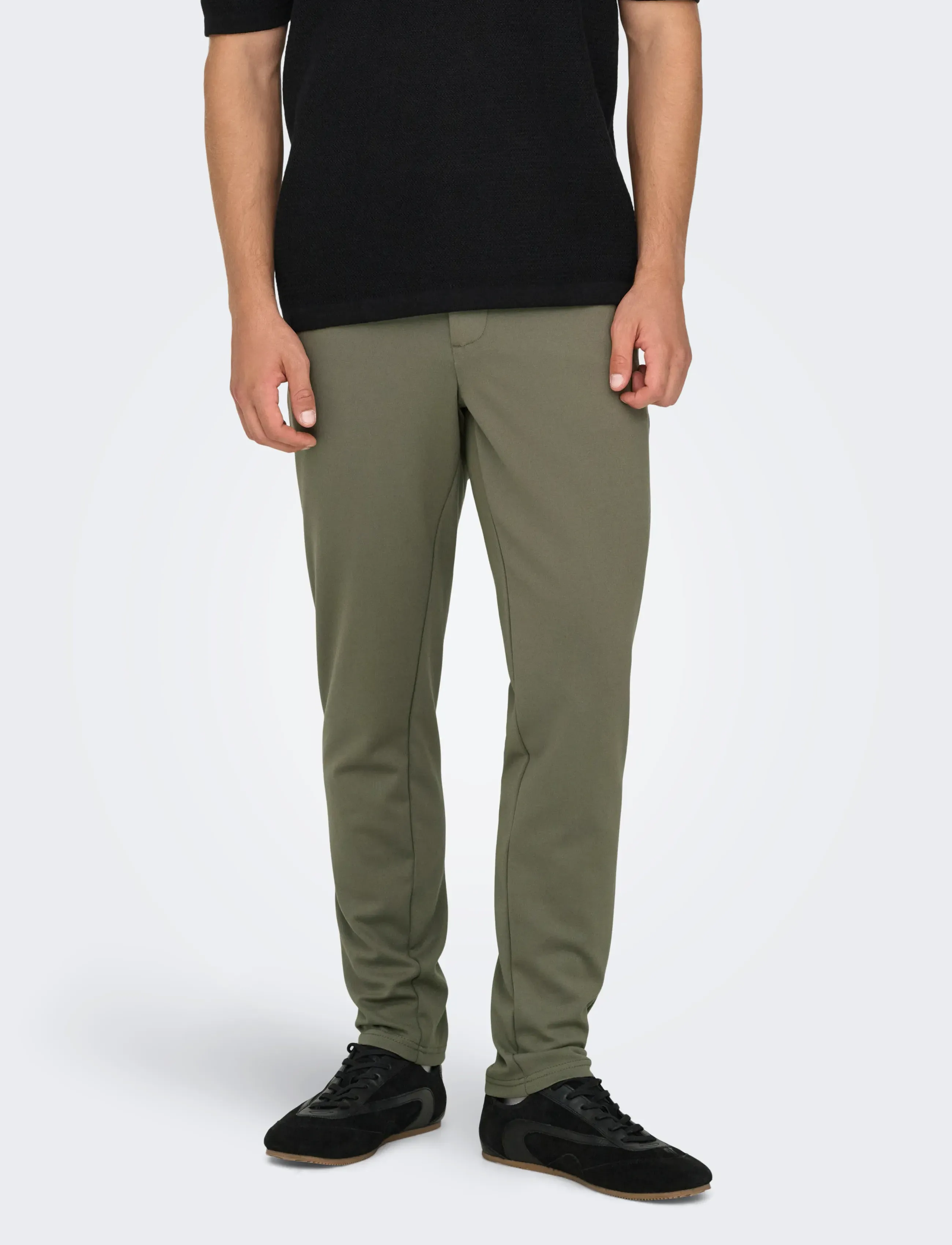 ONLY & SONS - ONSMARK SLIM GW 0209 PANT NOOS - freizeithosen - bungee cord - 0