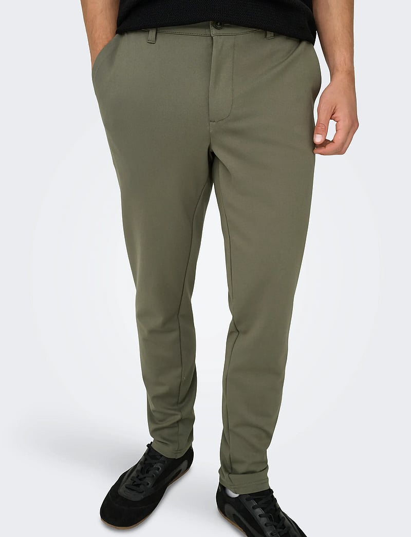 ONLY & SONS - ONSMARK SLIM GW 0209 PANT NOOS - casual byxor - bungee cord - 5