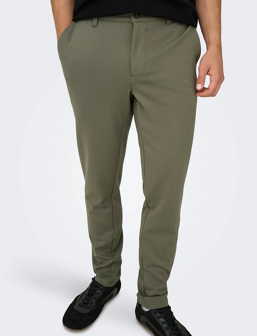 ONLY & SONS - ONSMARK SLIM GW 0209 PANT NOOS - freizeithosen - bungee cord - 5