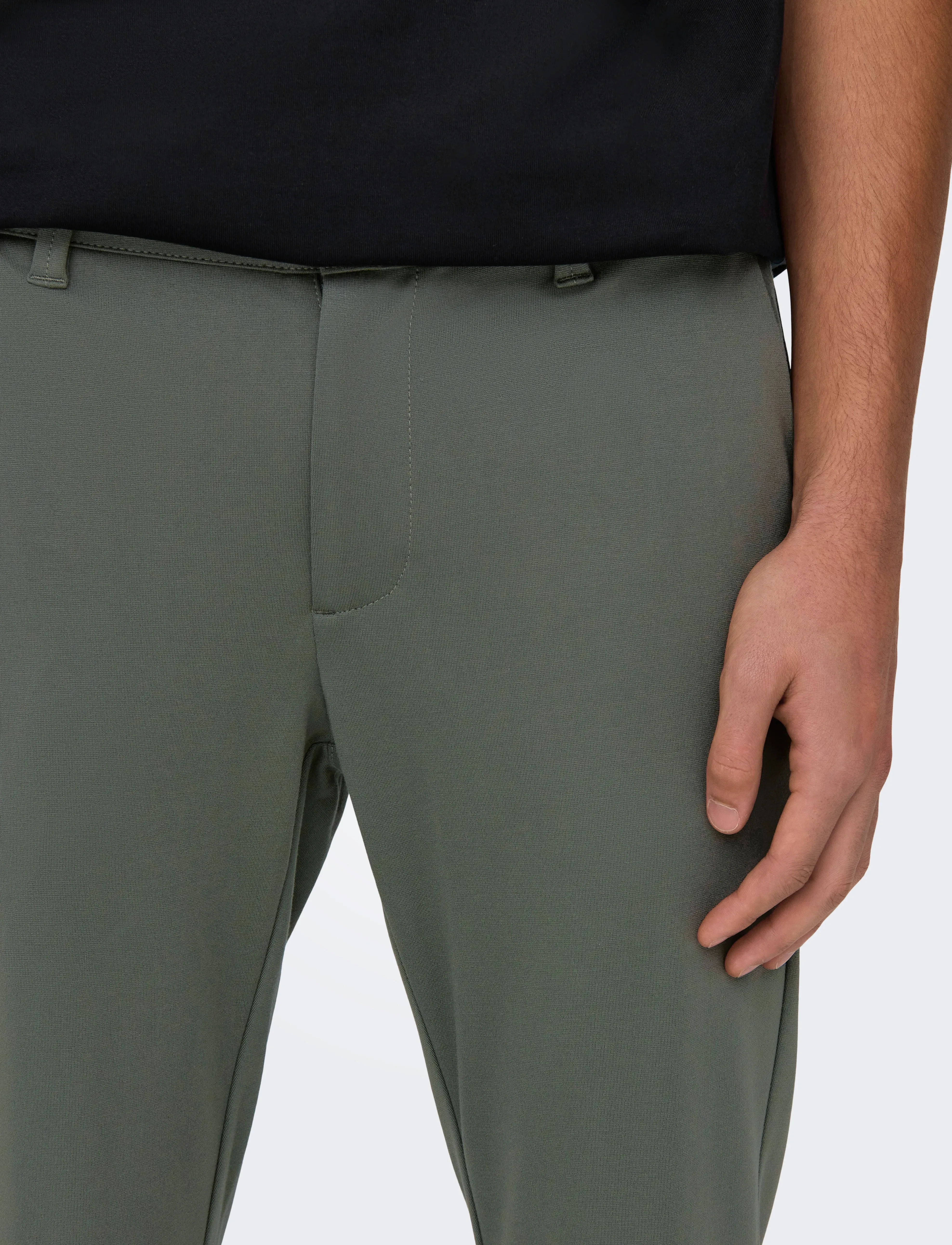 ONLY & SONS - ONSMARK SLIM GW 0209 PANT NOOS - casual bukser - castor gray - 5