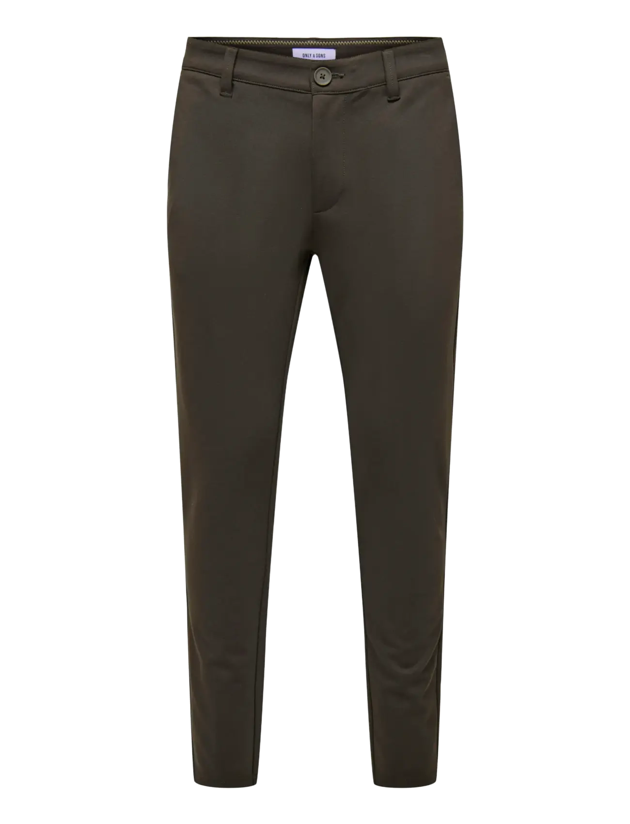 ONLY & SONS ONSMARK SLIM GW 0209 PANT NOOS - ONLY & SONS - COFFEE BEAN / khaki/green