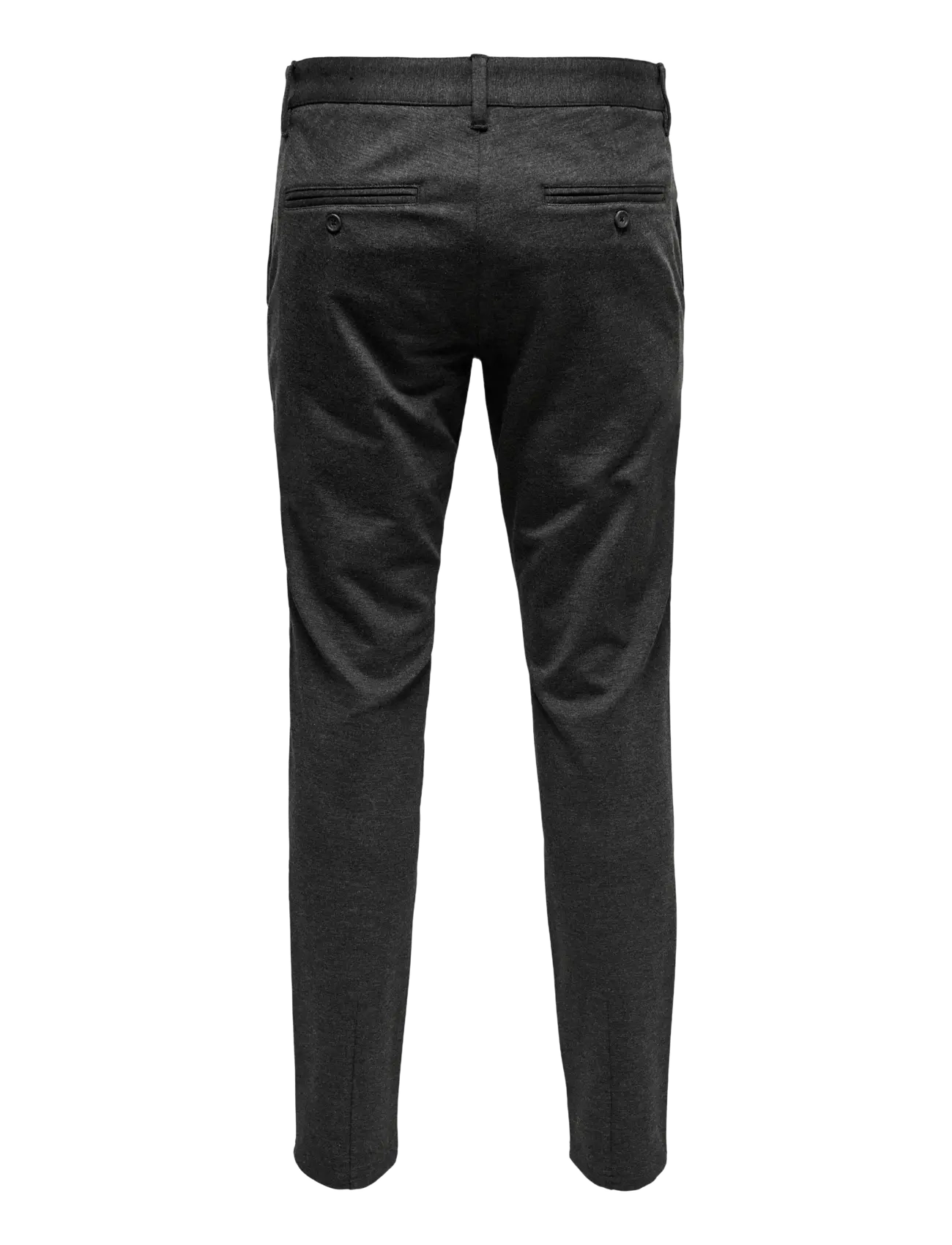ONLY & SONS - ONSMARK SLIM GW 0209 PANT NOOS - casual bukser - dark grey melange - 2