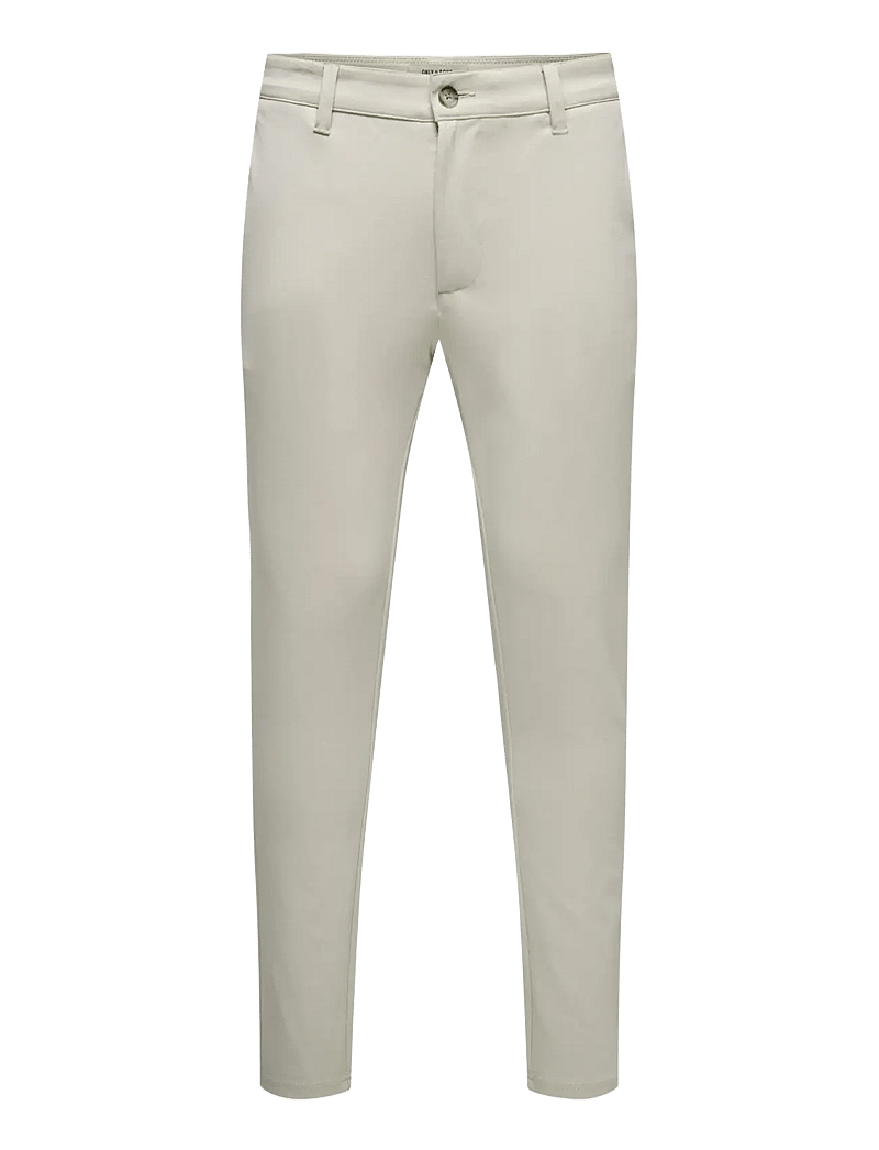 ONLY & SONS - ONSMARK SLIM GW 0209 PANT NOOS - casual byxor - moonstruck - 1