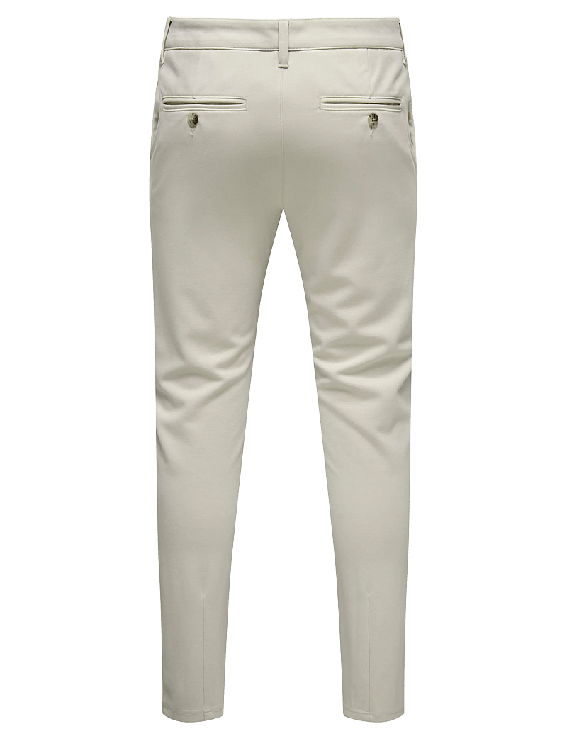 ONLY & SONS - ONSMARK SLIM GW 0209 PANT NOOS - casual byxor - moonstruck - 2