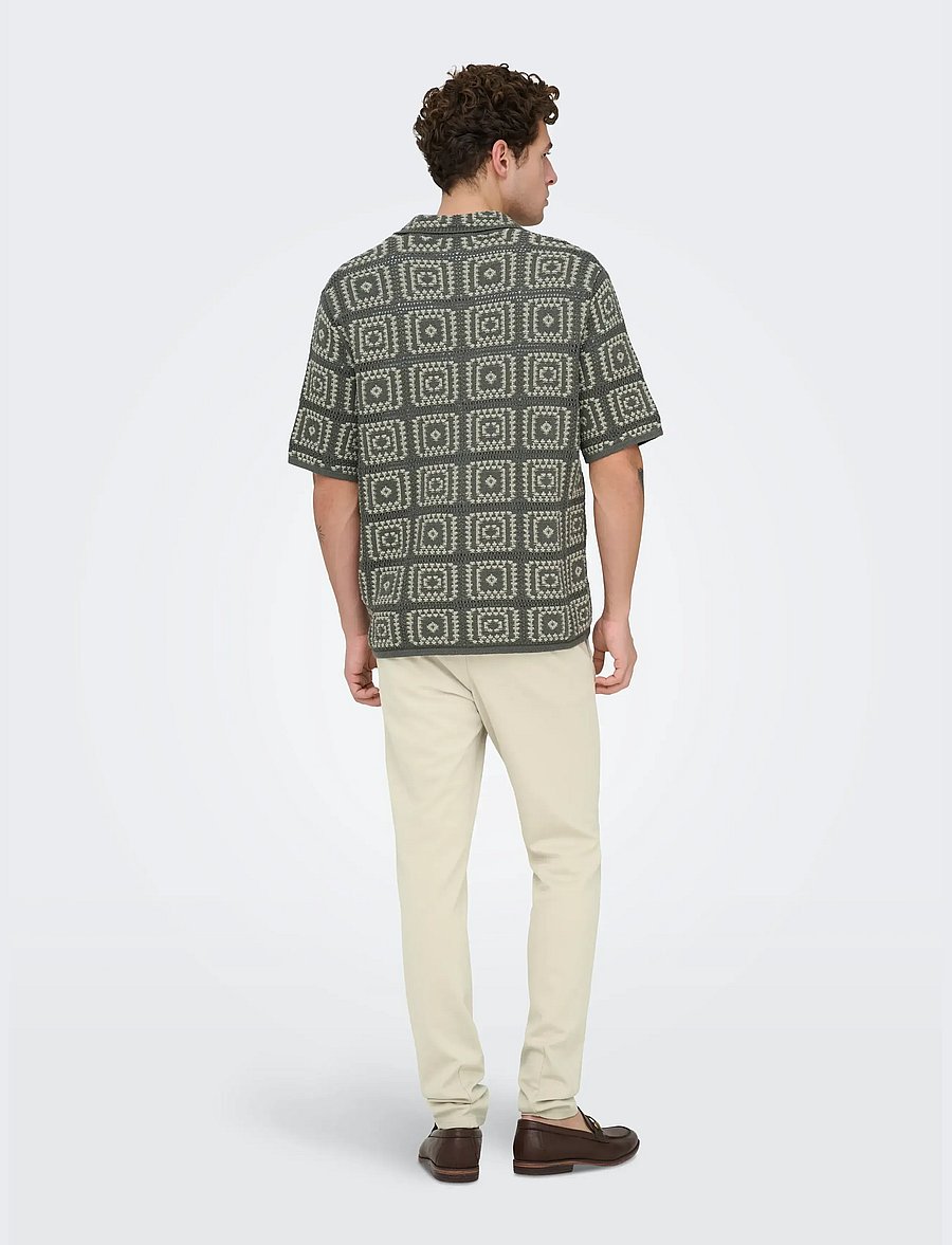 ONLY & SONS - ONSMARK SLIM GW 0209 PANT NOOS - casual - moonstruck - 3