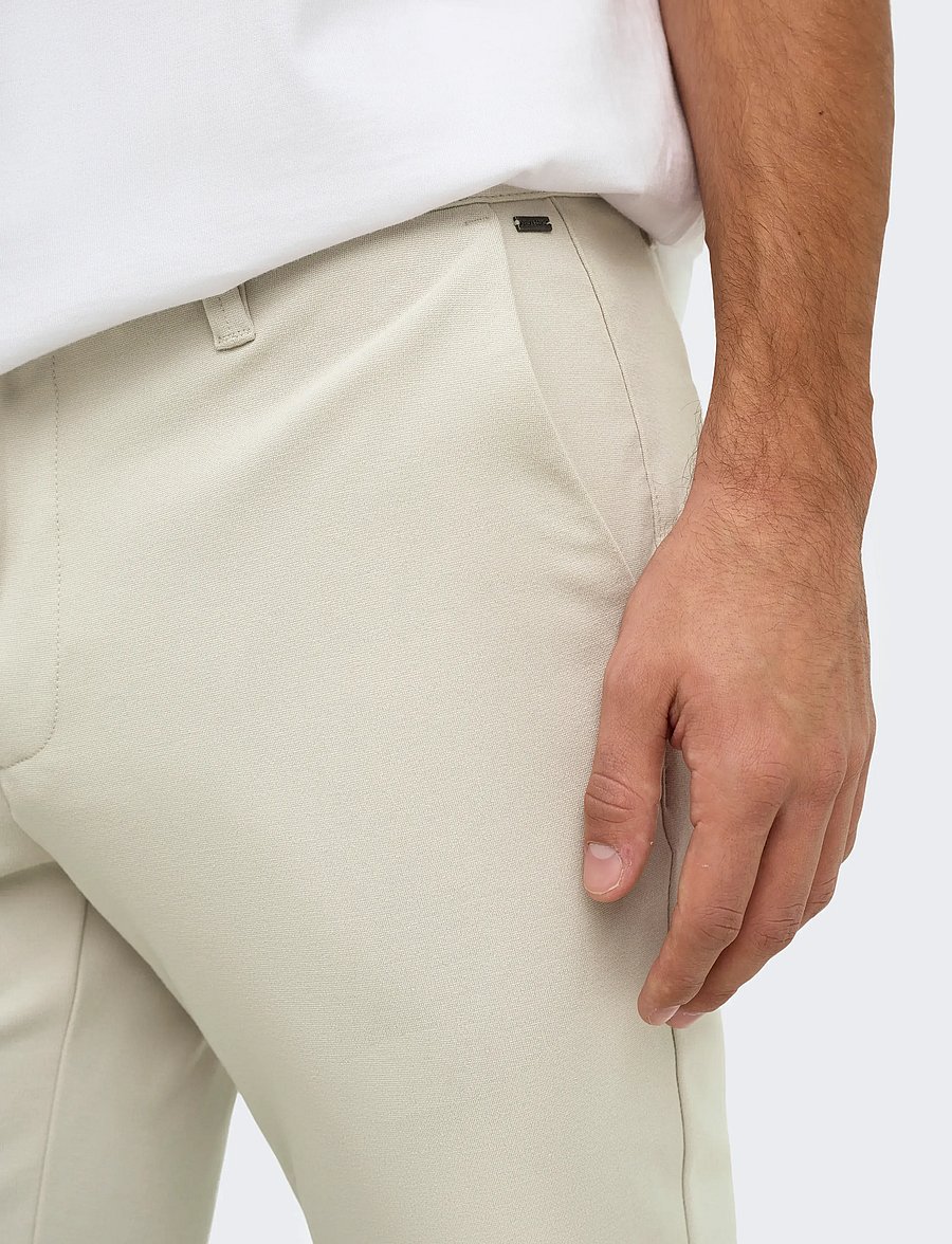 ONLY & SONS - ONSMARK SLIM GW 0209 PANT NOOS - casual byxor - moonstruck - 5