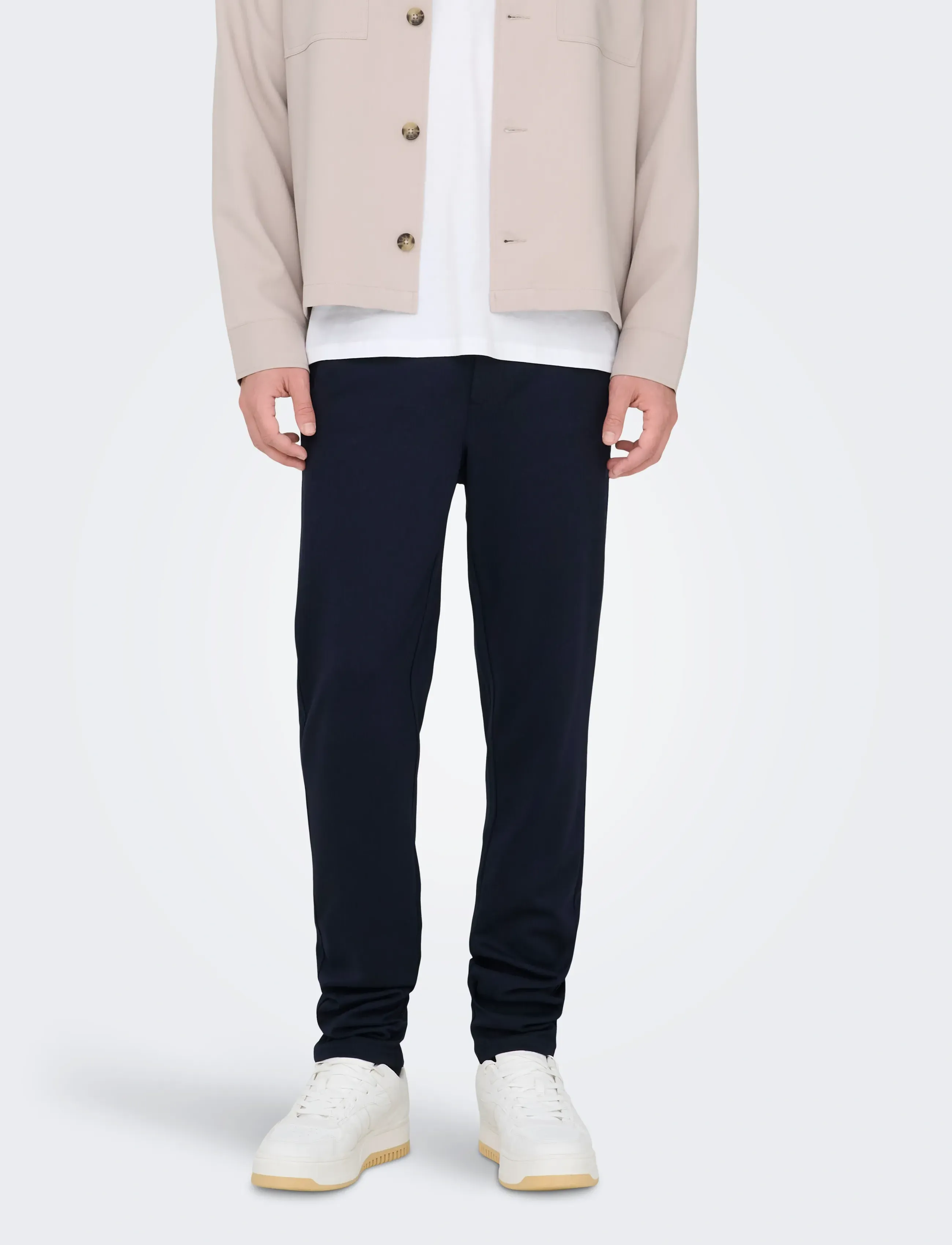 ONLY & SONS ONSMARK SLIM GW 0209 PANT NOOS - Püksid - NIGHT SKY / navy