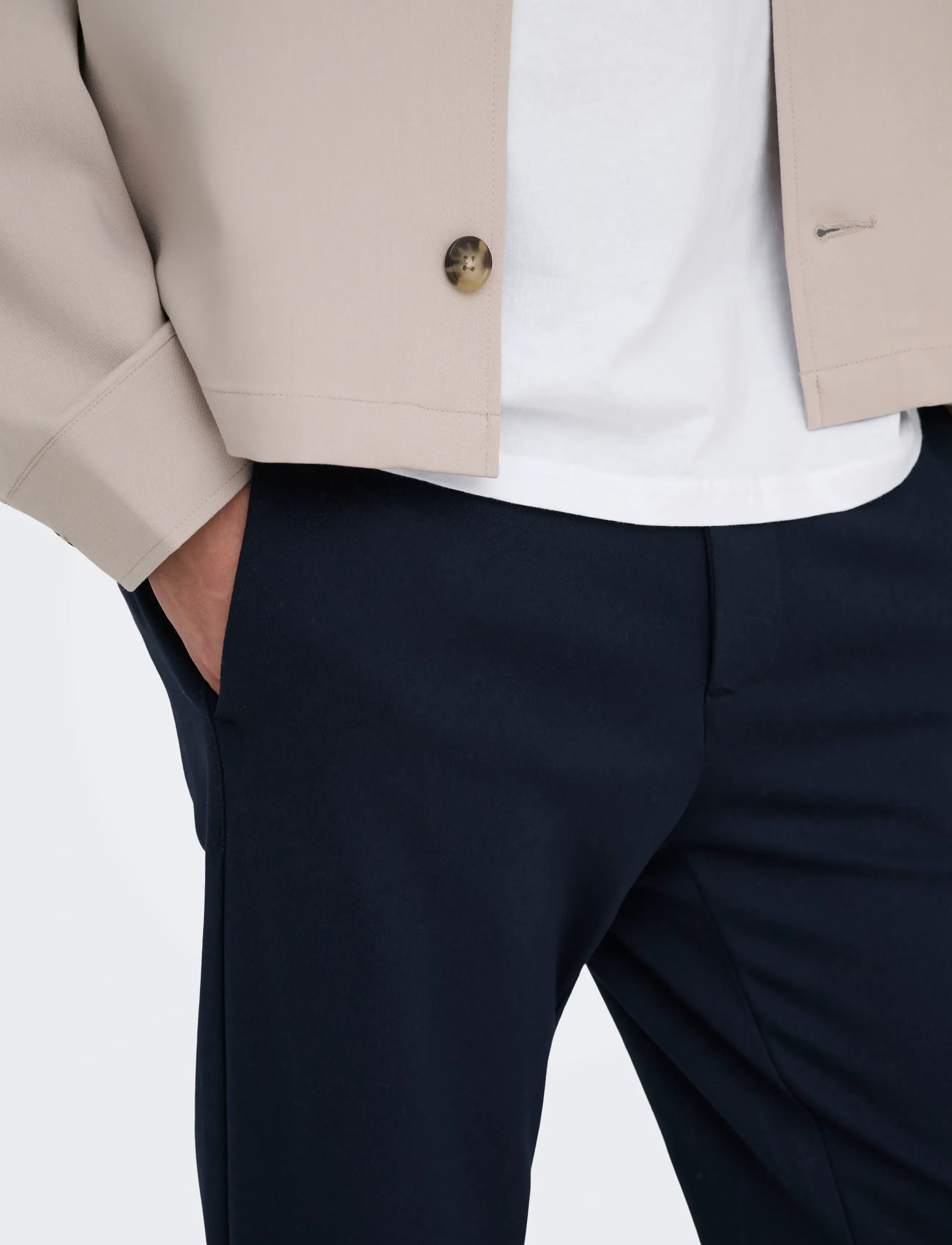 ONLY & SONS - ONSMARK SLIM GW 0209 PANT NOOS - casual - night sky - 5