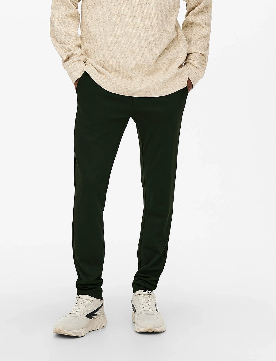ONLY & SONS - ONSMARK SLIM GW 0209 PANT NOOS - freizeithosen - rosin - 0