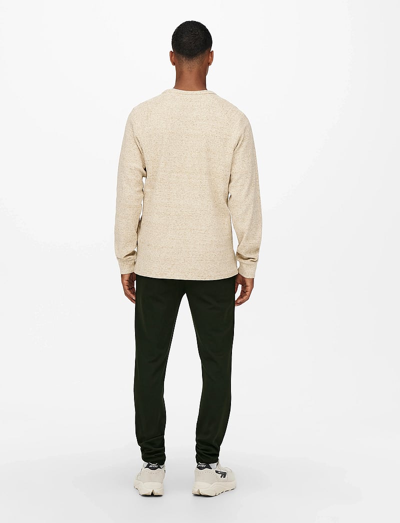 ONLY & SONS - ONSMARK SLIM GW 0209 PANT NOOS - casual bukser - rosin - 3