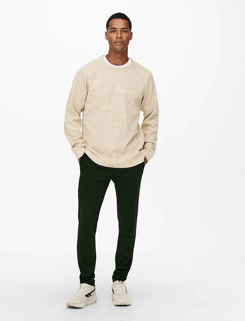 ONLY & SONS - ONSMARK SLIM GW 0209 PANT NOOS - casual bukser - rosin - 4