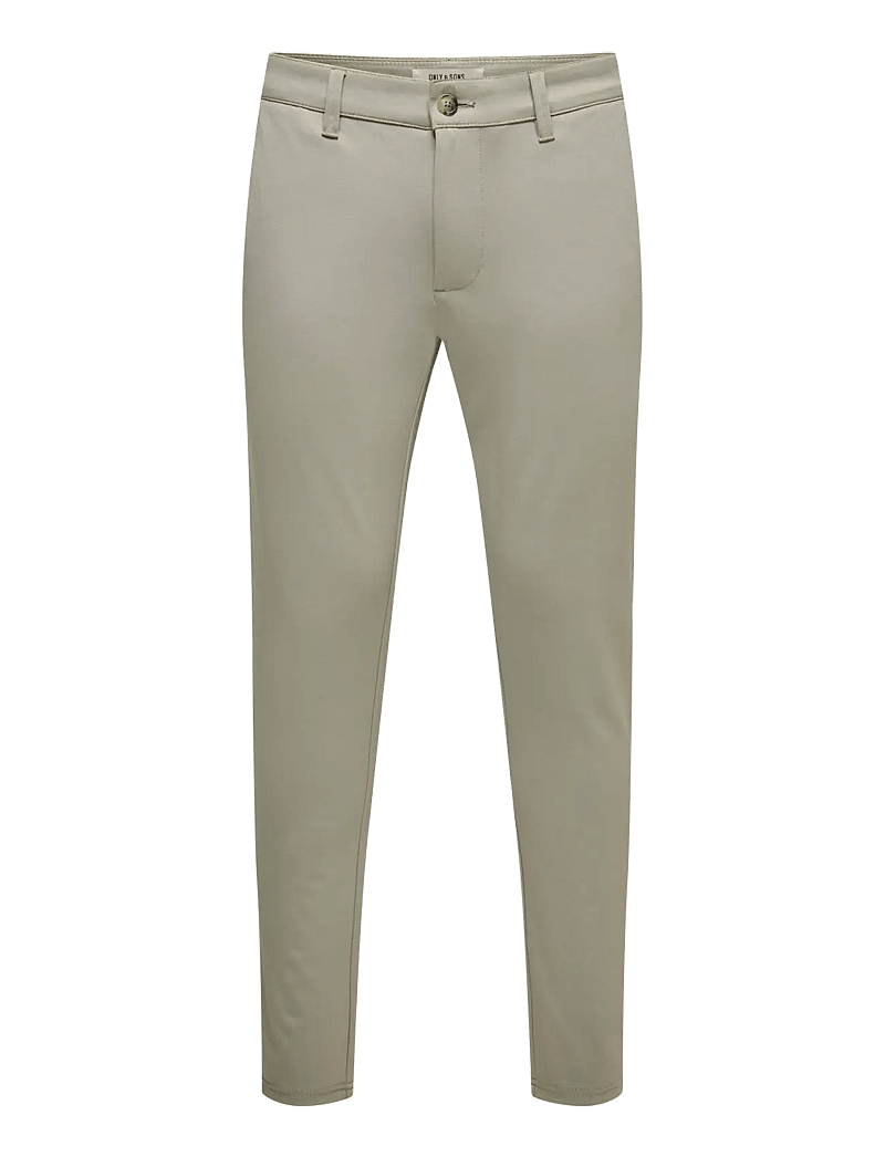 ONLY & SONS - ONSMARK SLIM GW 0209 PANT NOOS - casual byxor - vintage khaki - 1