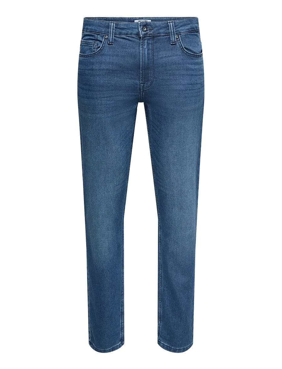 ONLY & SONS - ONSLOOM SLIM DB JOG 0431 PIM DNM NOOS - skinny jeans - blue denim - 1