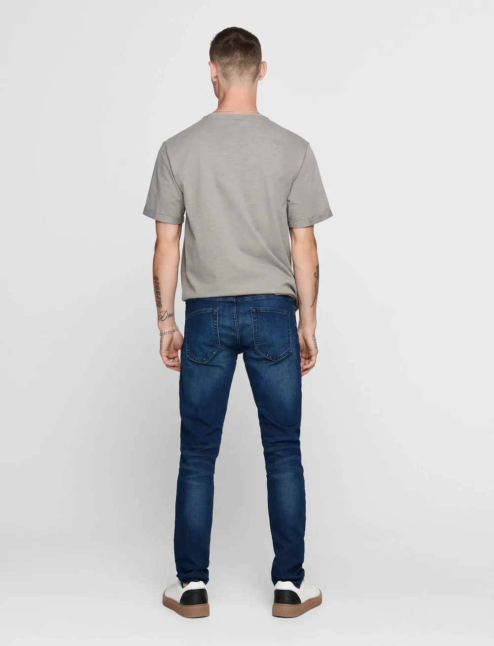 ONLY & SONS - ONSLOOM SLIM DB JOG 0431 PIM DNM NOOS - skinny jeans - blue denim - 3