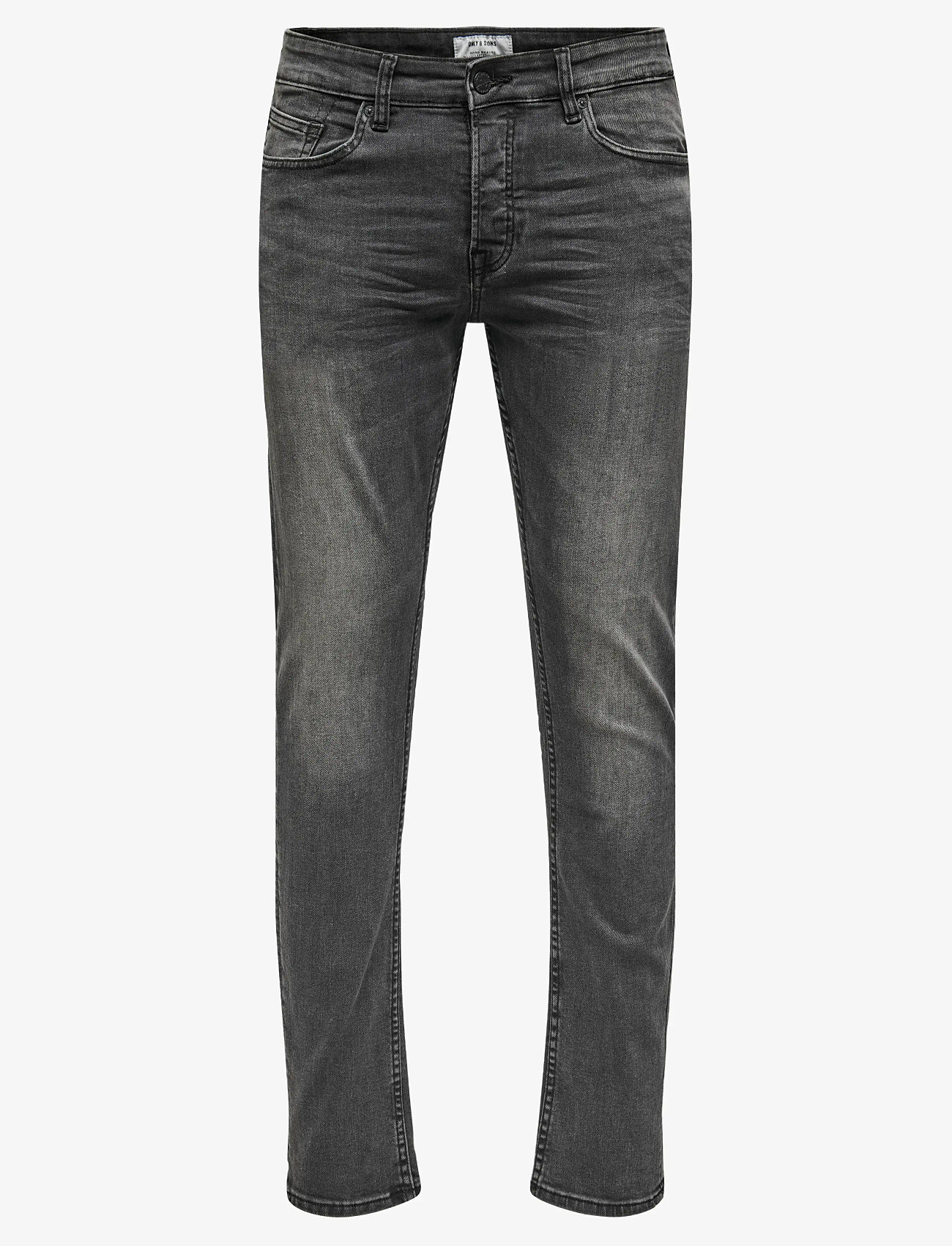 ONLY & SONS - ONSLOOM SLIM WASH BLK 0447 DIA DNM NOOS - slim jeans - black denim - 1