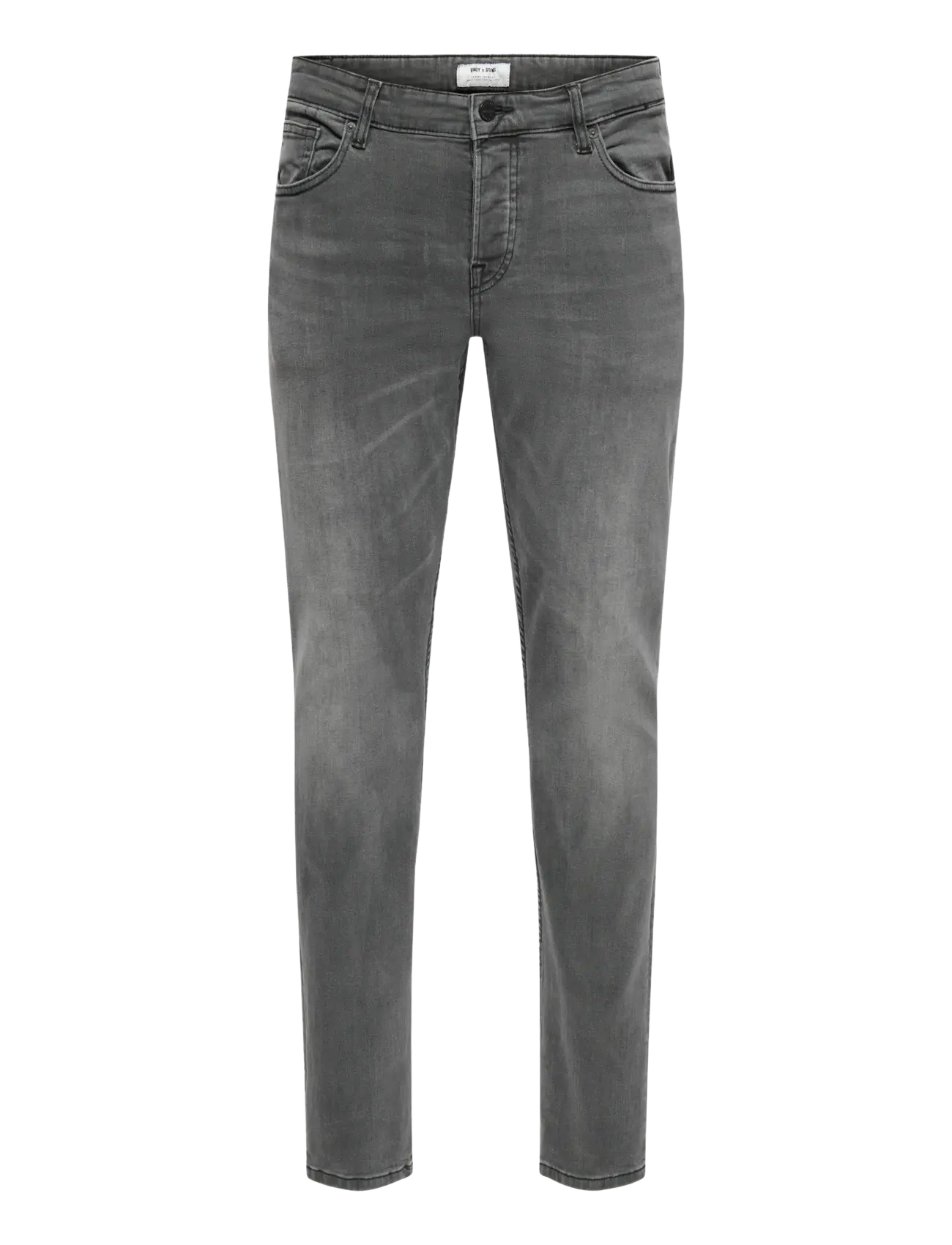 ONLY & SONS ONSLOOM SLIM WASH BLK 0447 DIA DNM NOOS - Jeans - BLACK DENIM / grey