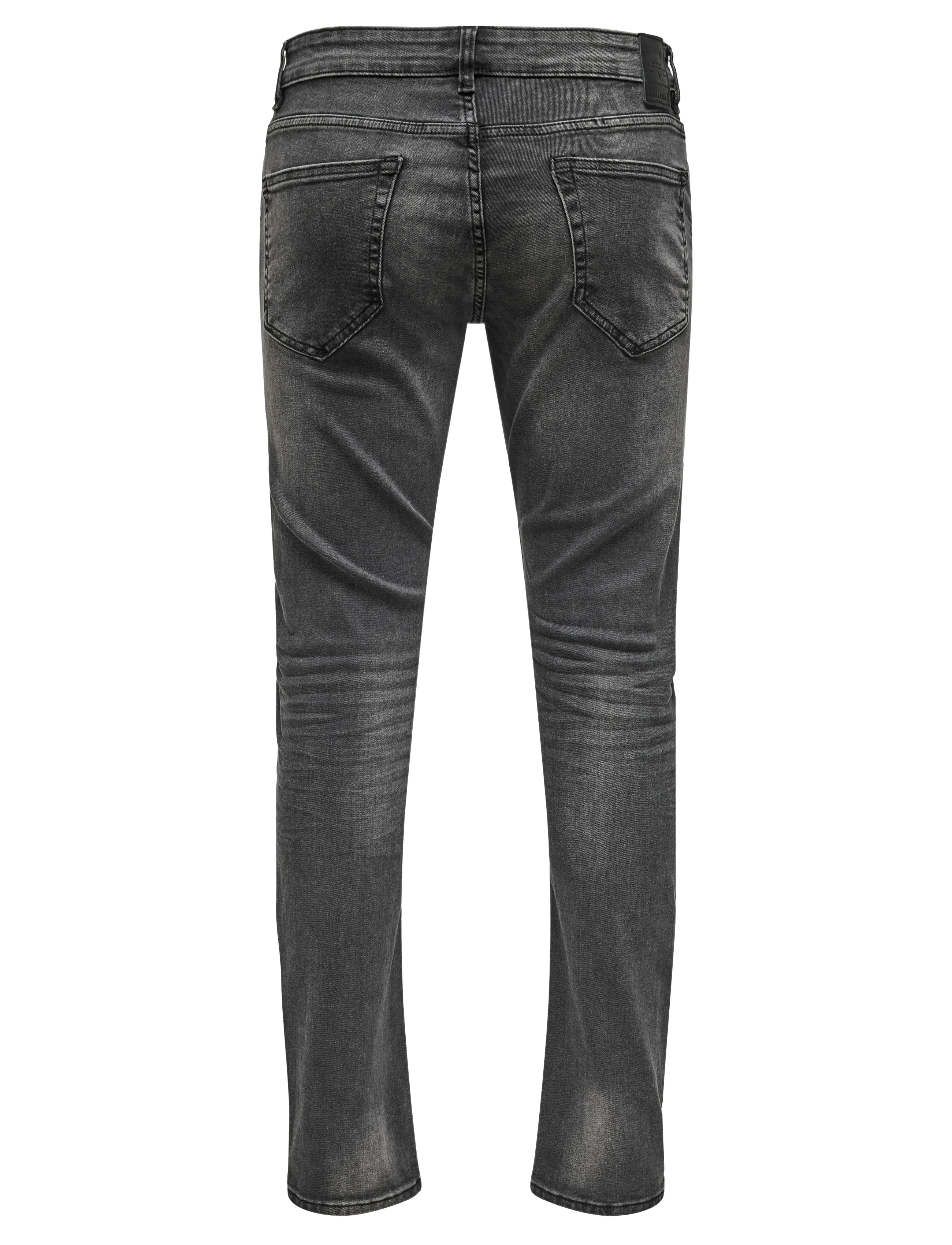 ONLY & SONS - ONSLOOM SLIM WASH BLK 0447 DIA DNM NOOS - slim jeans - black denim - 2