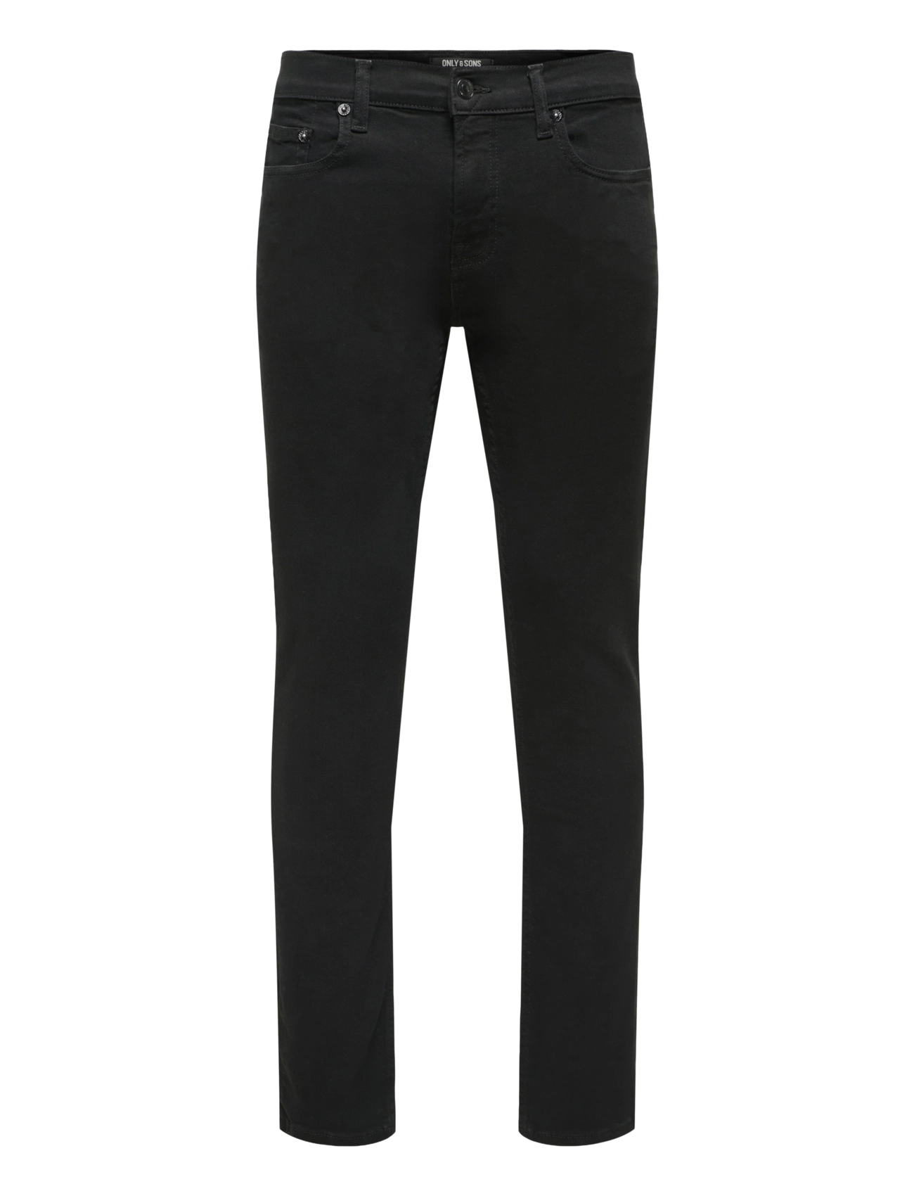 ONLY & SONS ONSLOOM SLIM BLACK 0448 DIA DNM NOOS - Slim jeans - BLACK DENIM / black