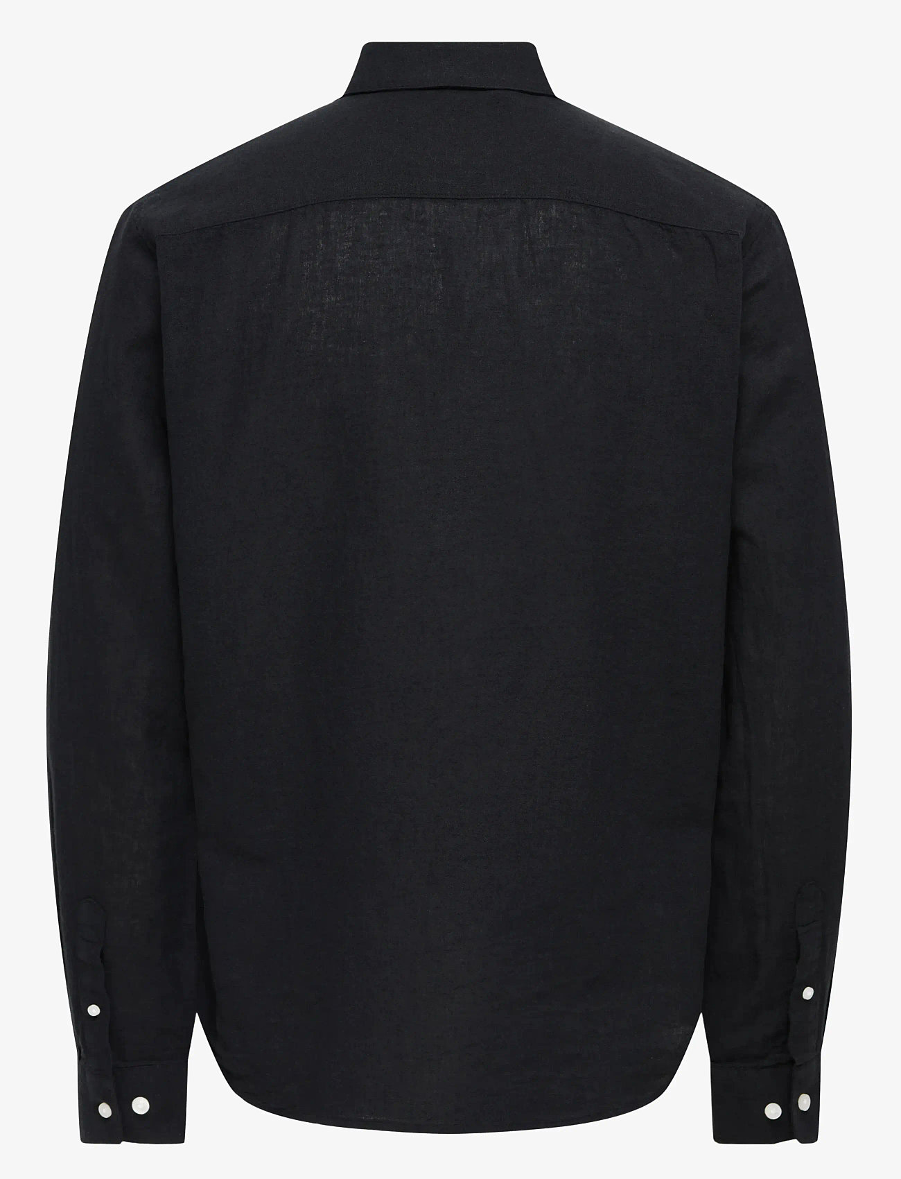 ONLY & SONS - ONSCAIDEN LIFE LS SOLID LINEN BLEND NOOS - madalaimad hinnad - black - 2