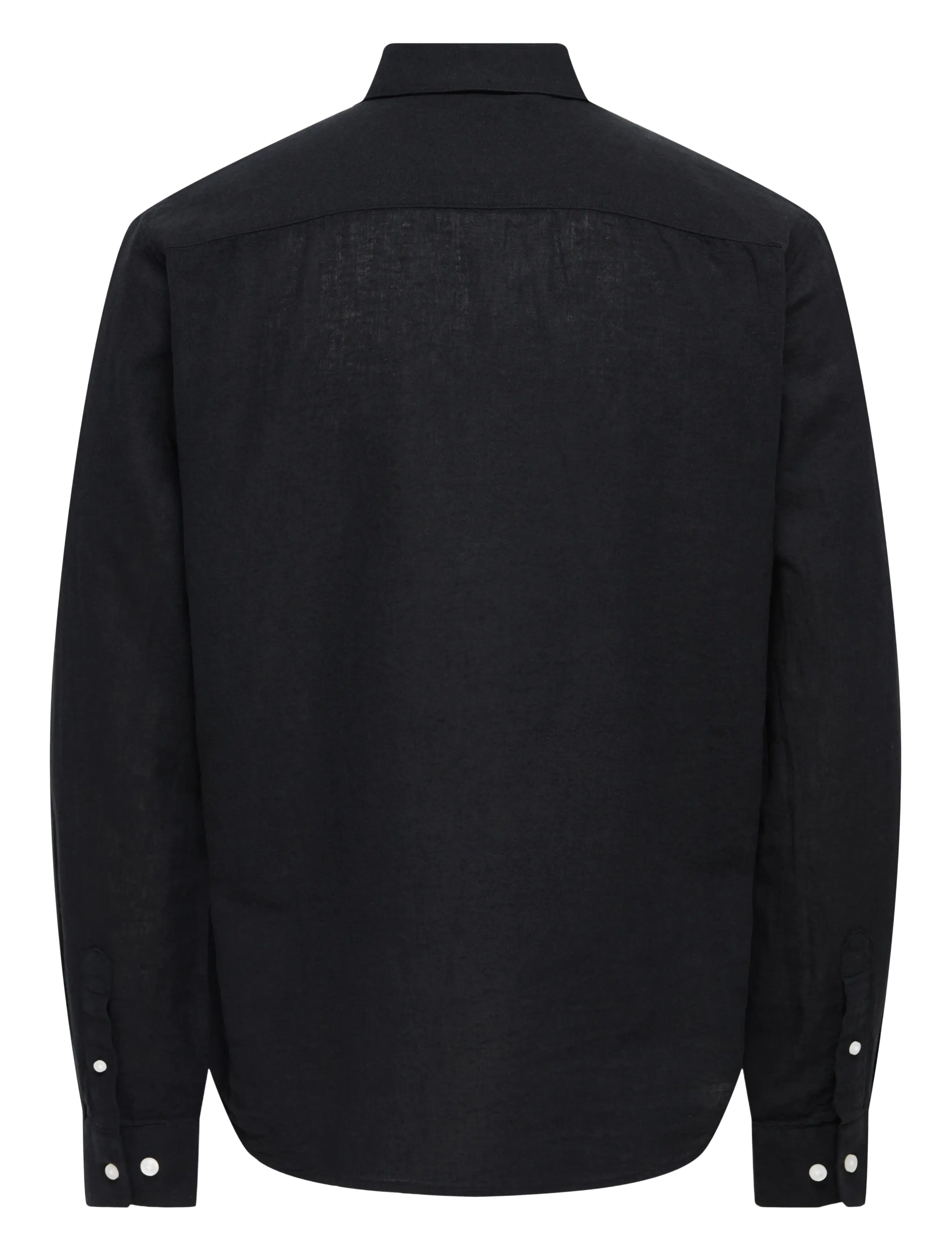 ONLY & SONS - ONSCAIDEN LIFE LS SOLID LINEN BLEND NOOS - madalaimad hinnad - black - 2