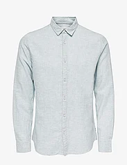 ONLY & SONS - ONSCAIDEN LS SOLID LINEN SHIRT NOOS - lägsta priserna - cashmere blue - 0