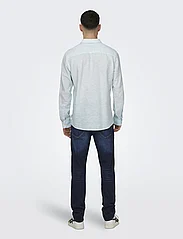 ONLY & SONS - ONSCAIDEN LS SOLID LINEN SHIRT NOOS - alhaisimmat hinnat - cashmere blue - 3