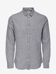 ONLY & SONS - ONSCAIDEN LS SOLID LINEN SHIRT NOOS - lowest prices - dress blues - 0