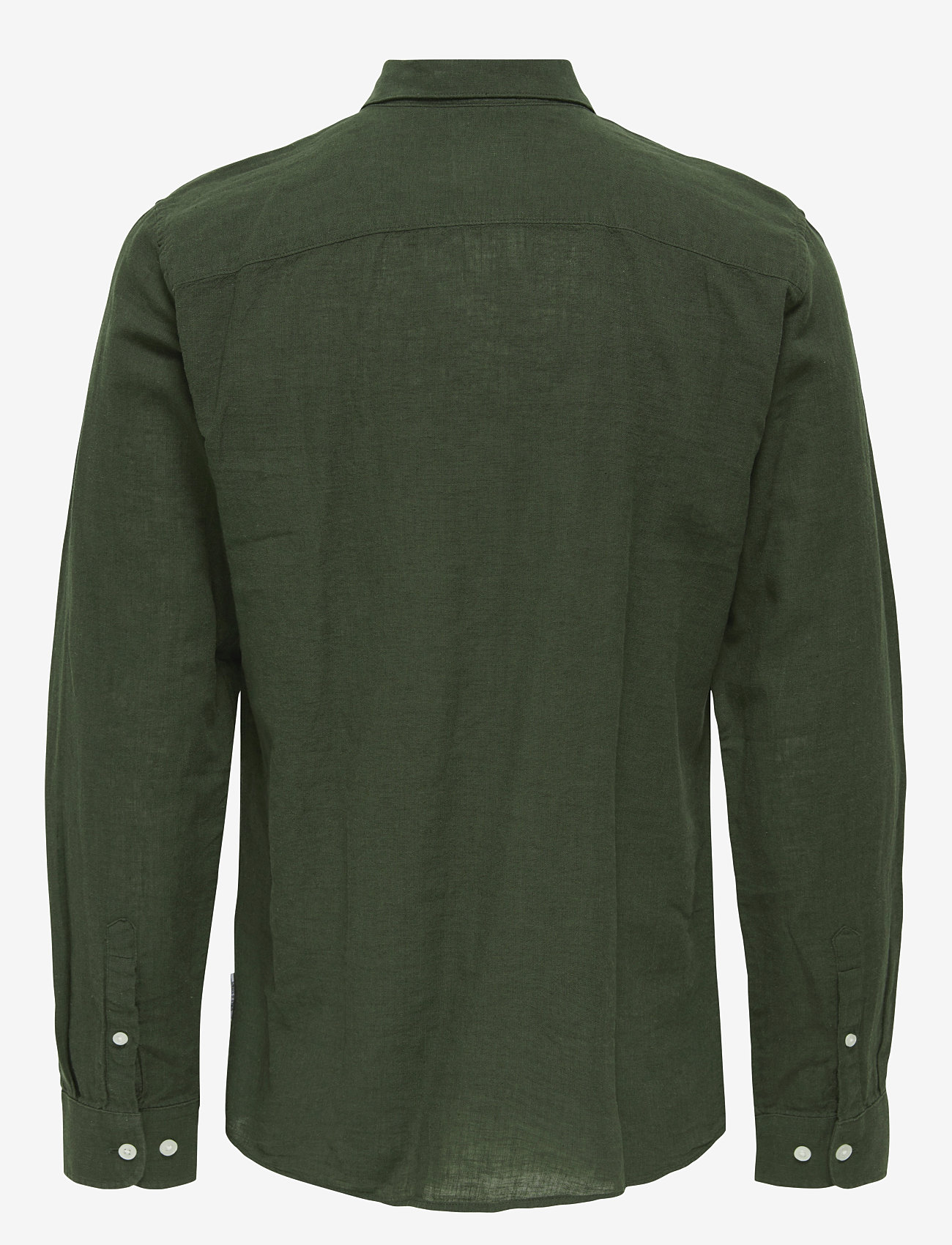 ONLY & SONS - ONSCAIDEN LS SOLID LINEN SHIRT - pellavakauluspaidat - kambaba - 2