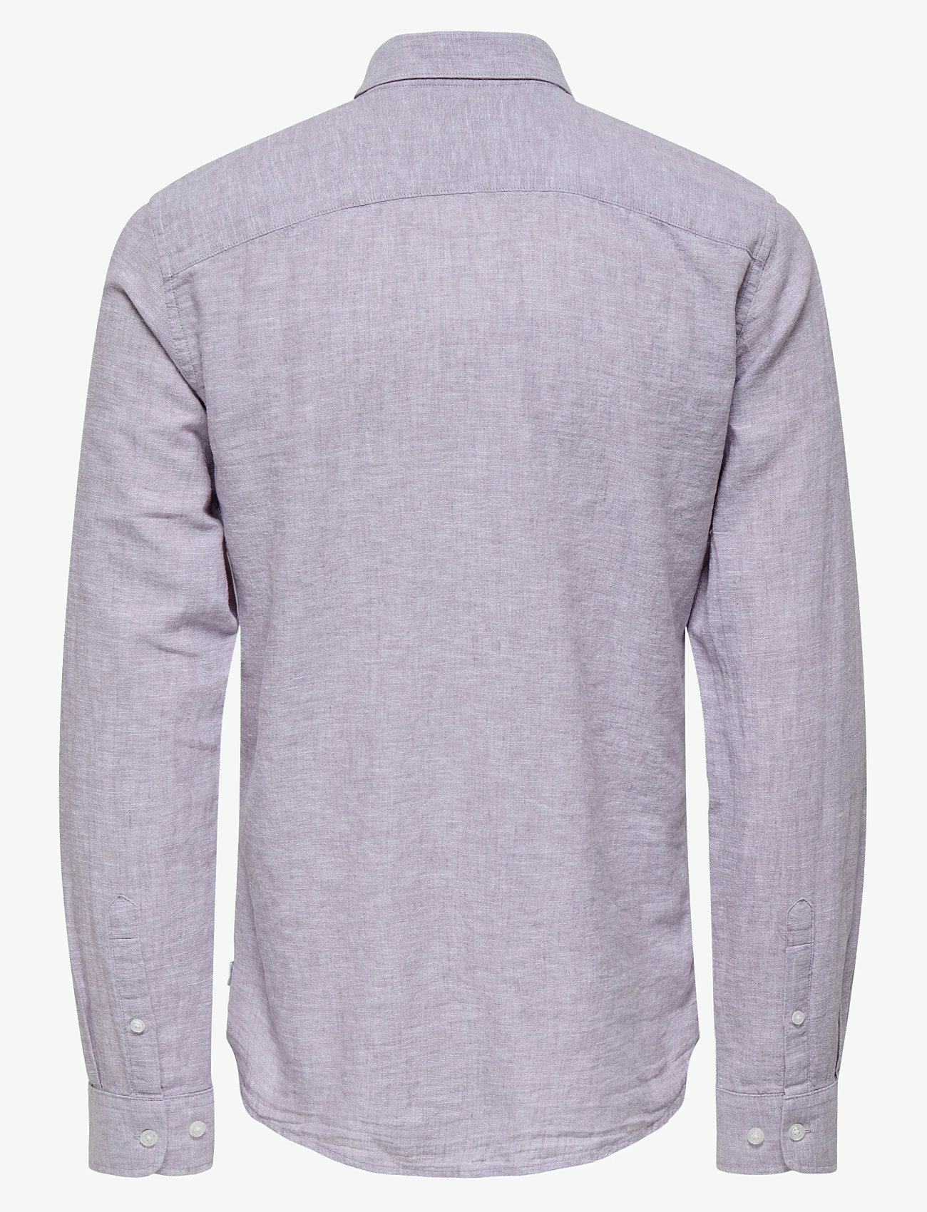 ONLY & SONS - ONSCAIDEN LIFE LS SOLID LINEN BLEND NOOS - laveste priser - nirvana - 1