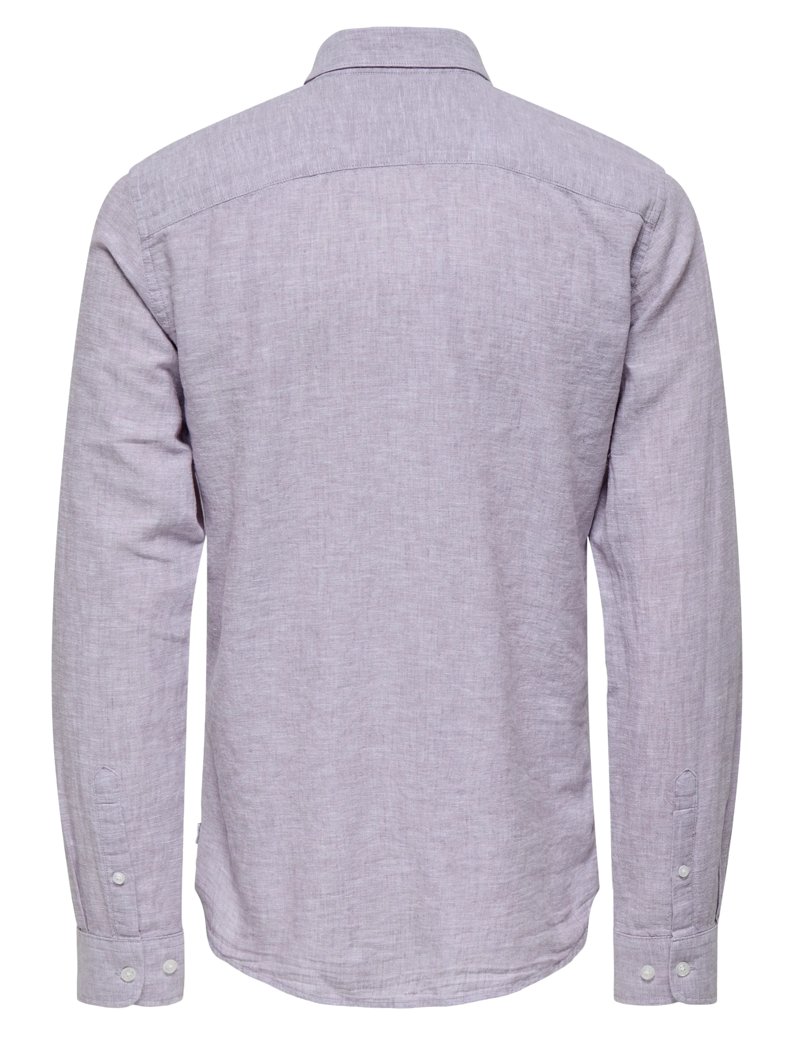 ONLY & SONS - ONSCAIDEN LIFE LS SOLID LINEN BLEND NOOS - laveste priser - nirvana - 1
