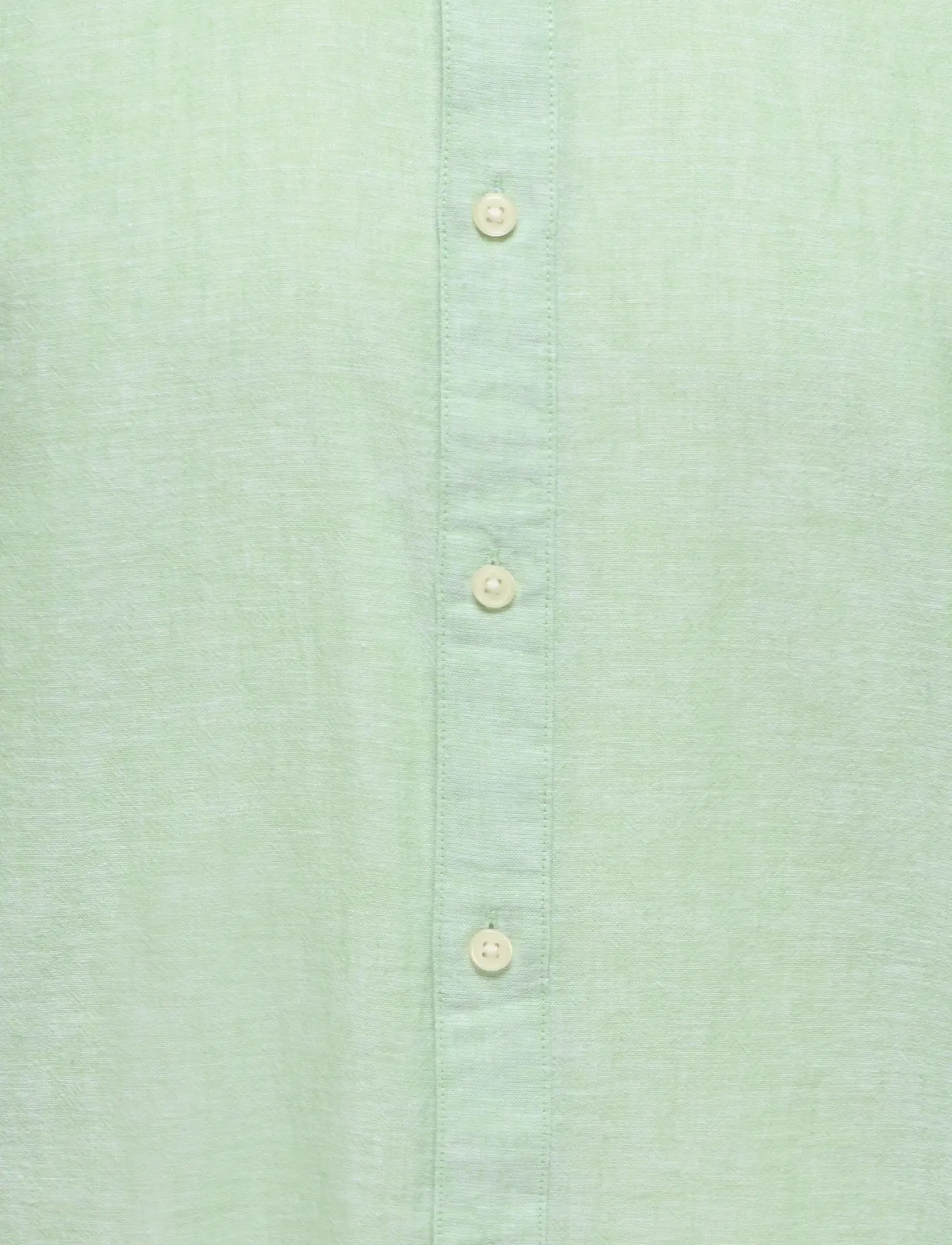 ONLY & SONS - ONSCAIDEN LIFE LS SOLID LINEN BLEND NOOS - linneskjortor - quiet green - 2