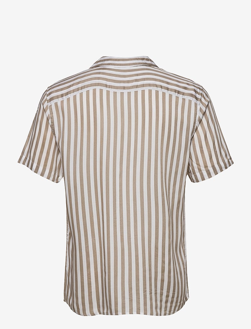 ONLY & SONS - ONSWAYNE LIFE SS VISCOSE SHIRT NOOS - kortærmede skjorter - chinchilla - 2