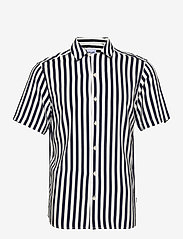 ONLY & SONS - ONSWAYNE LIFE SS VISCOSE SHIRT NOOS - kortærmede t-shirts - dress blues - 0