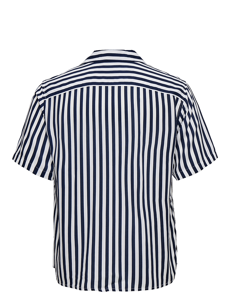 ONLY & SONS - ONSWAYNE LIFE SS VISCOSE SHIRT NOOS - kortærmede skjorter - dress blues - 2