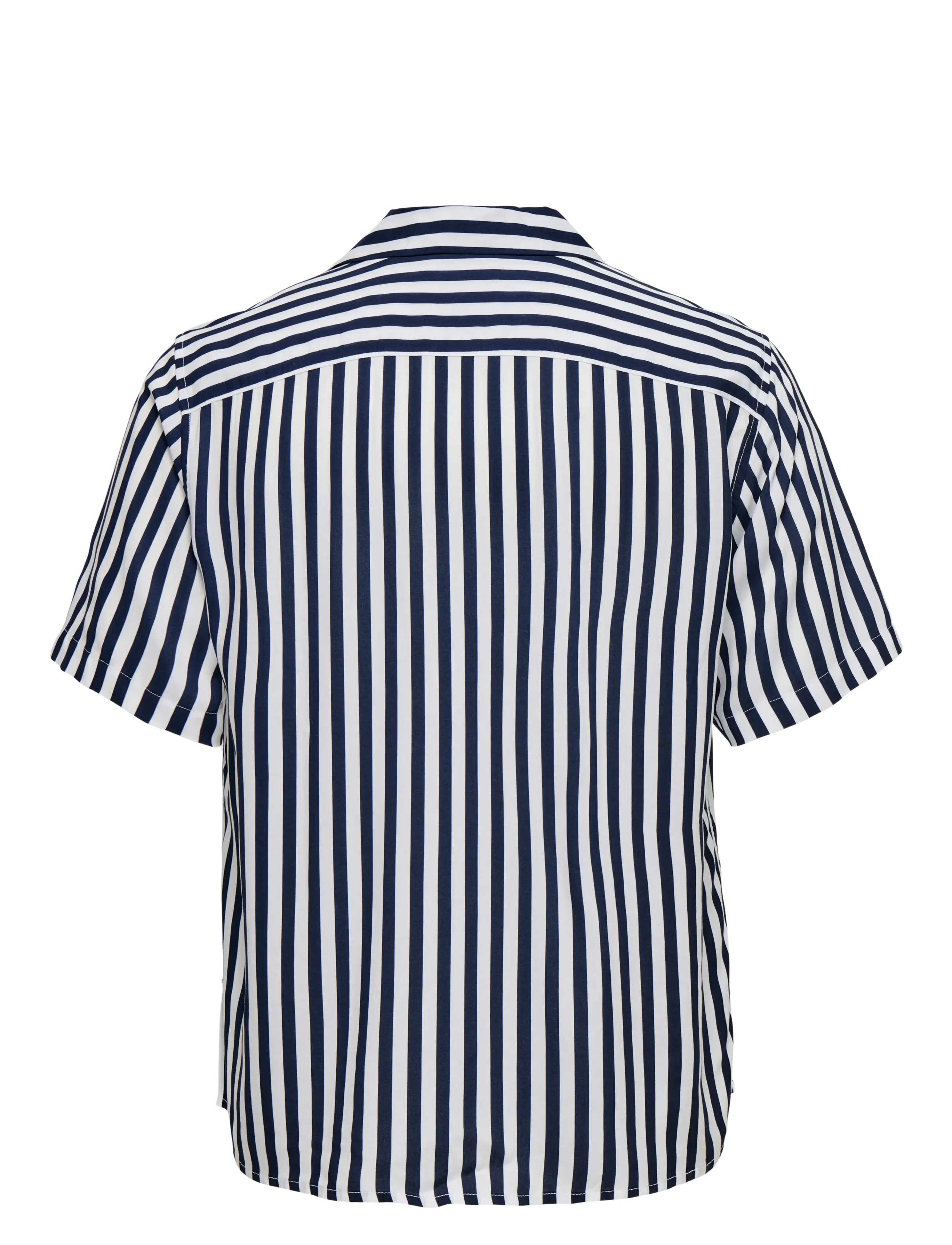 ONLY & SONS - ONSWAYNE LIFE SS VISCOSE SHIRT NOOS - short-sleeved shirts - dress blues - 2