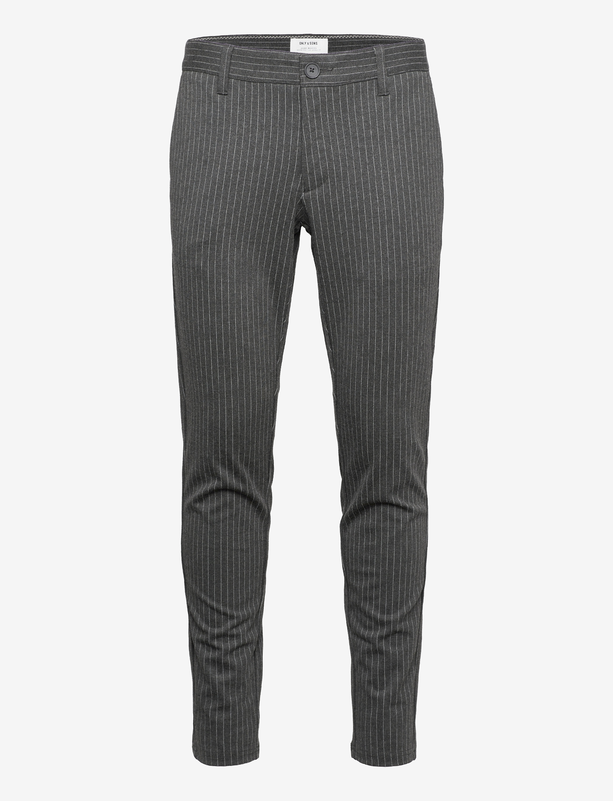 ONSMARK PANT STRIPE GW 3727 - DARK GREY MELANGE