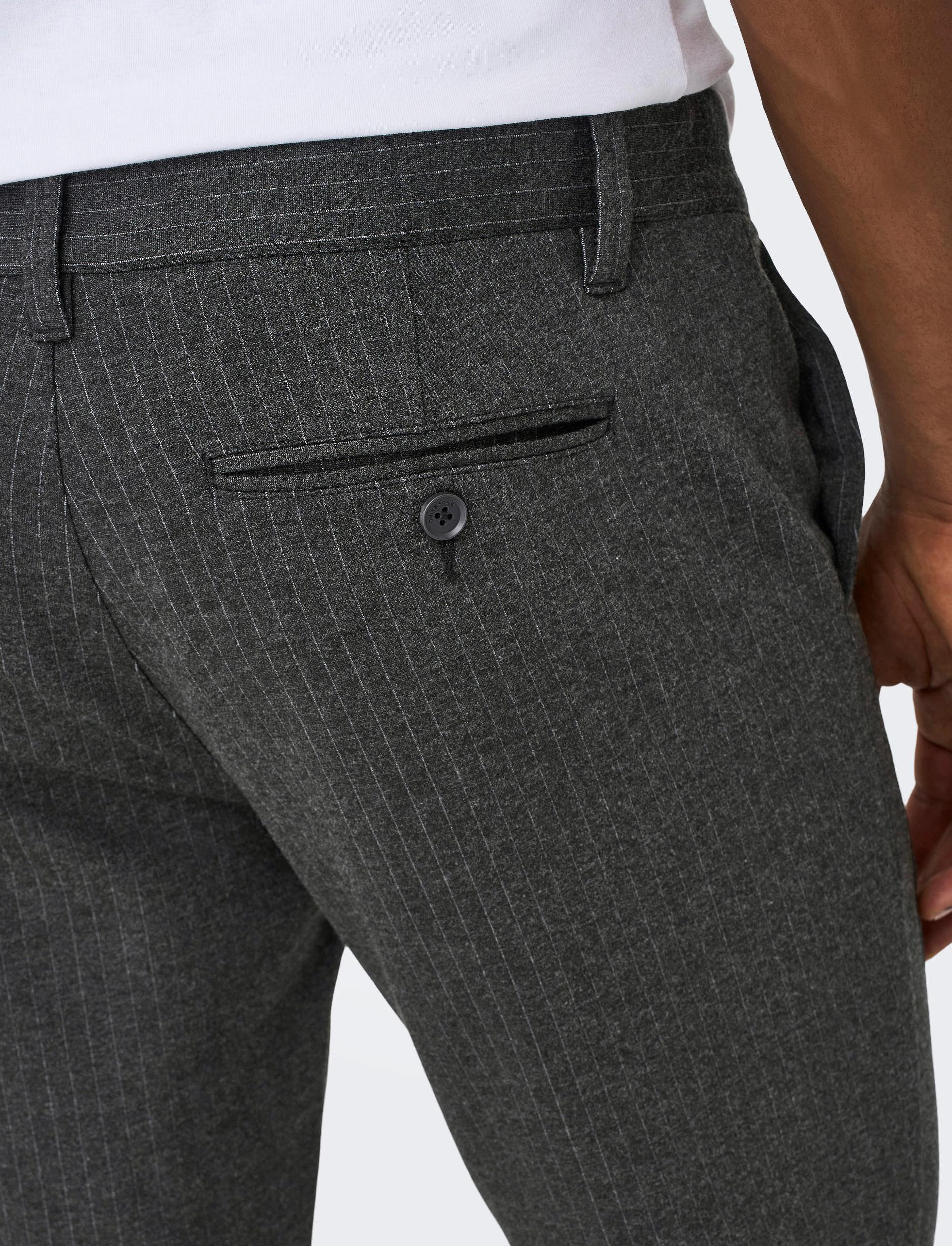 ONLY & SONS Onsmark Pant Stripe Gw 3727 chinos herr – bild 5