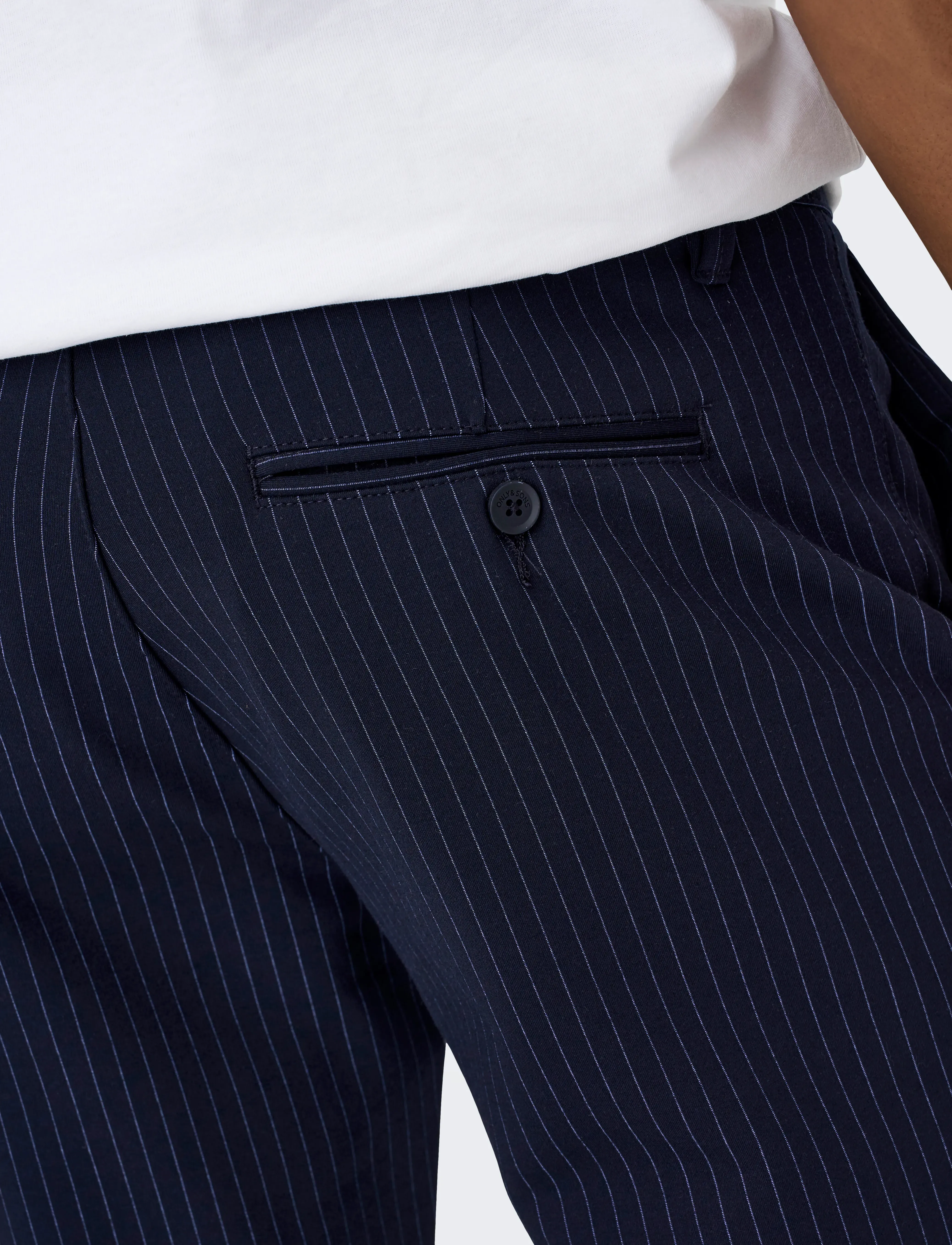 ONLY & SONS Onsmark Pant Stripe Gw 3727 chinos herr – bild 5