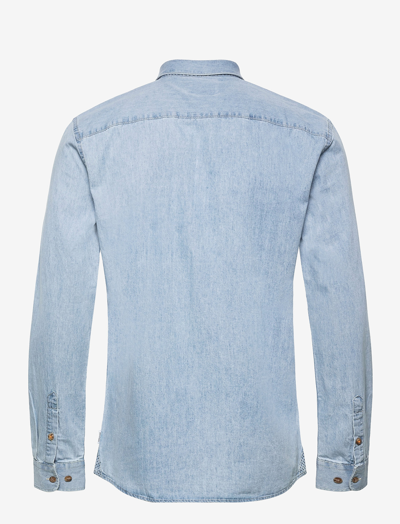 ONLY & SONS - ONSASK LIFE LS CHAMBRAY SHIRT - light blue denim - 1