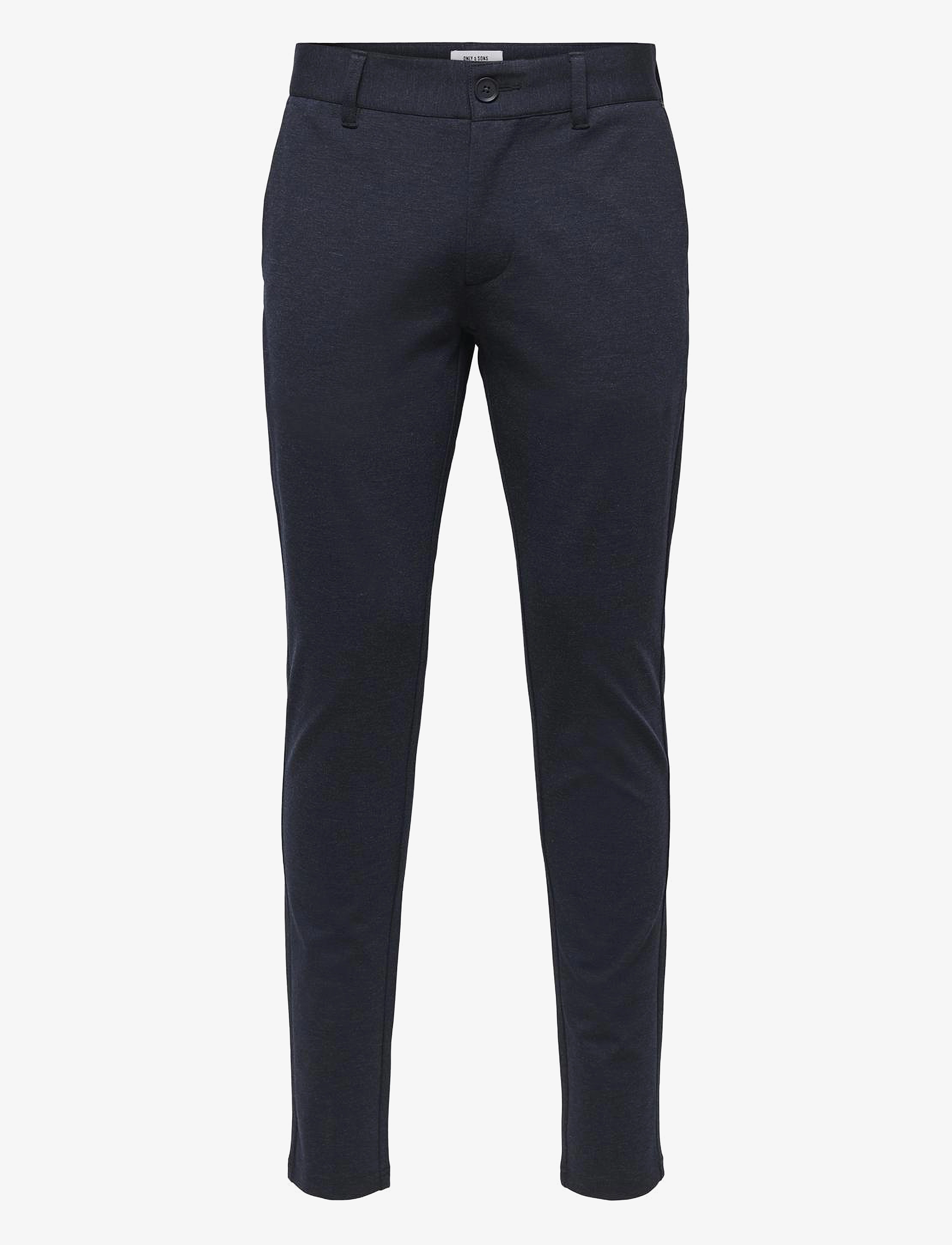 ONLY & SONS - ONSMARK TAP PANT MELANGE GD 5833 - dress blues - 1