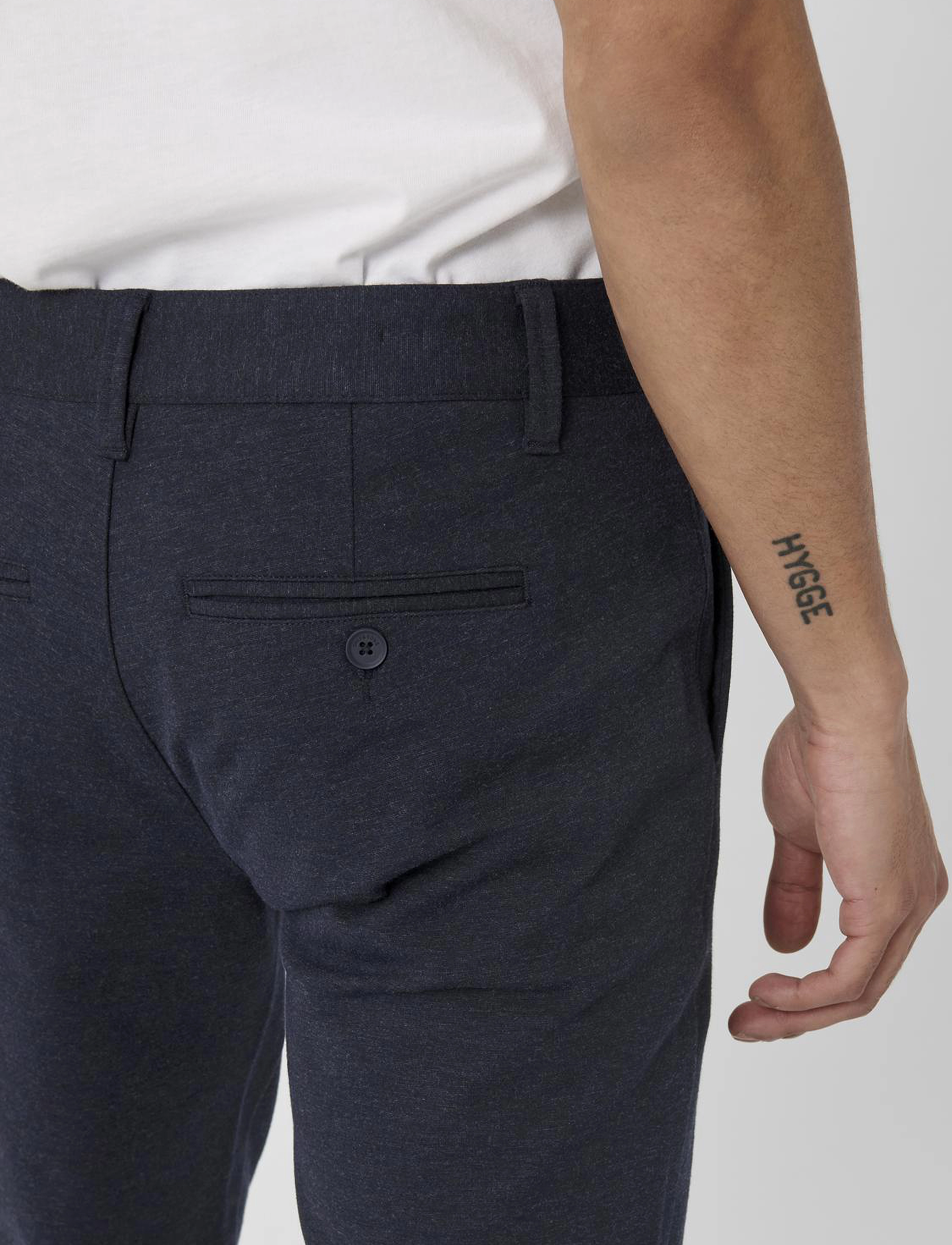 ONLY & SONS - ONSMARK TAP PANT MELANGE GD 5833 - dress blues - 4